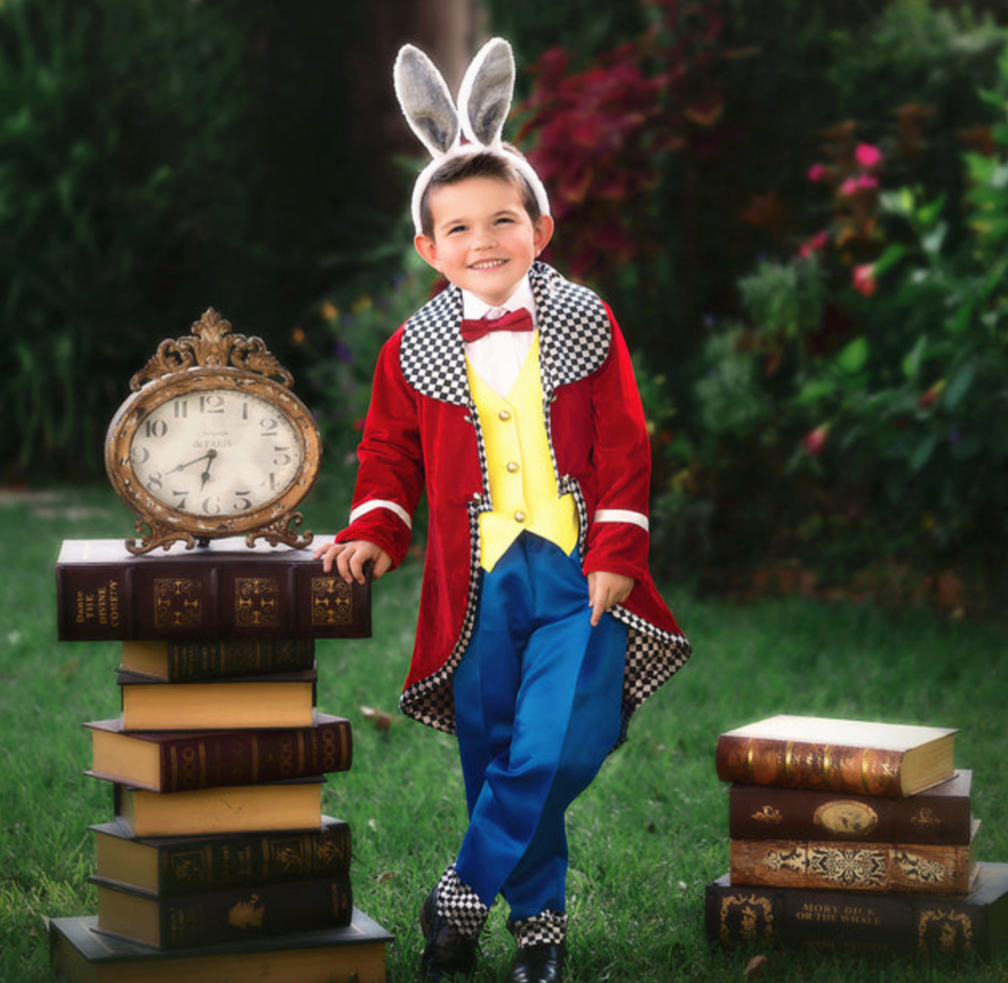 WHITE RABBIT 4PC. COSTUME