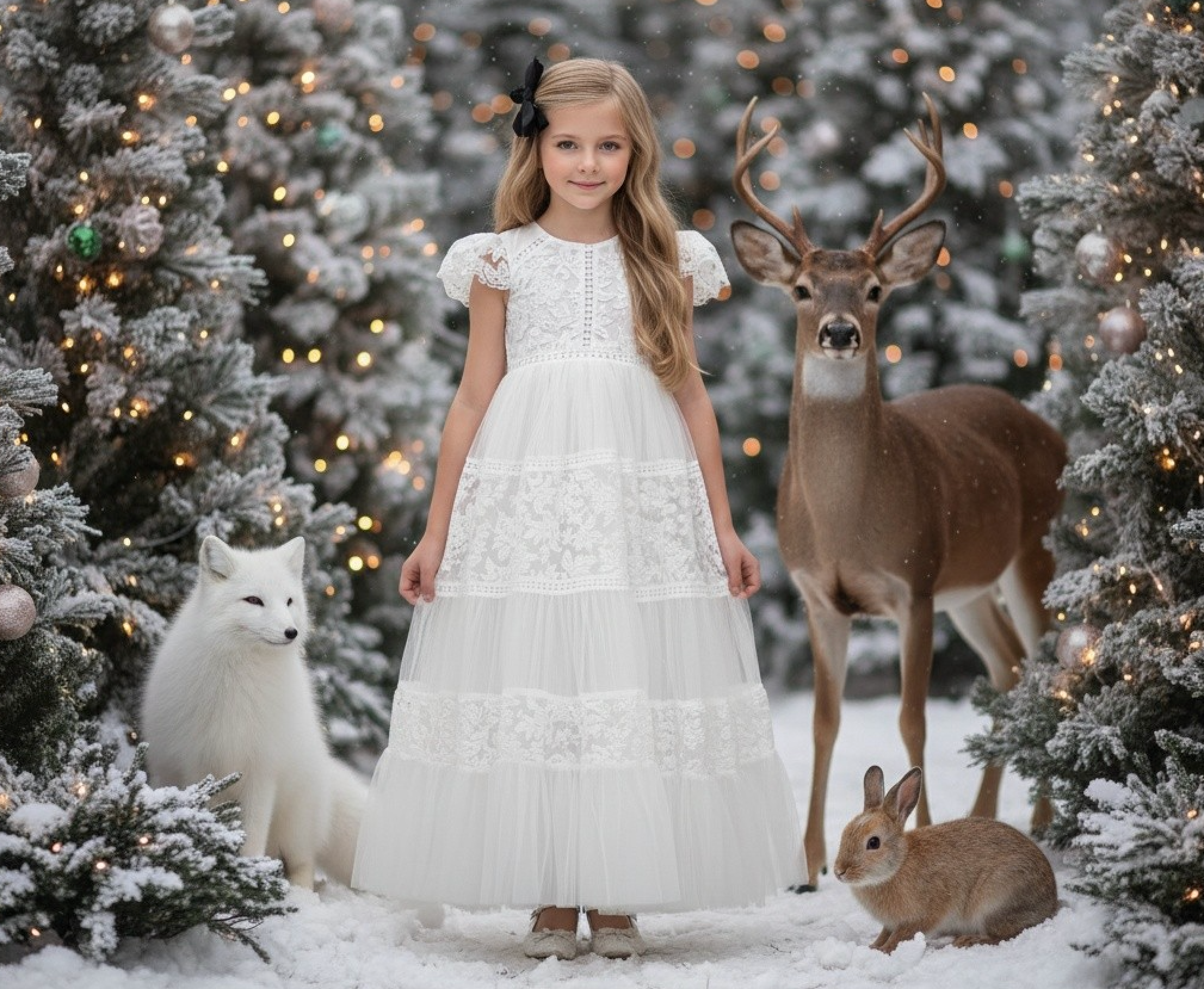 CATERINA DRESS WHITE