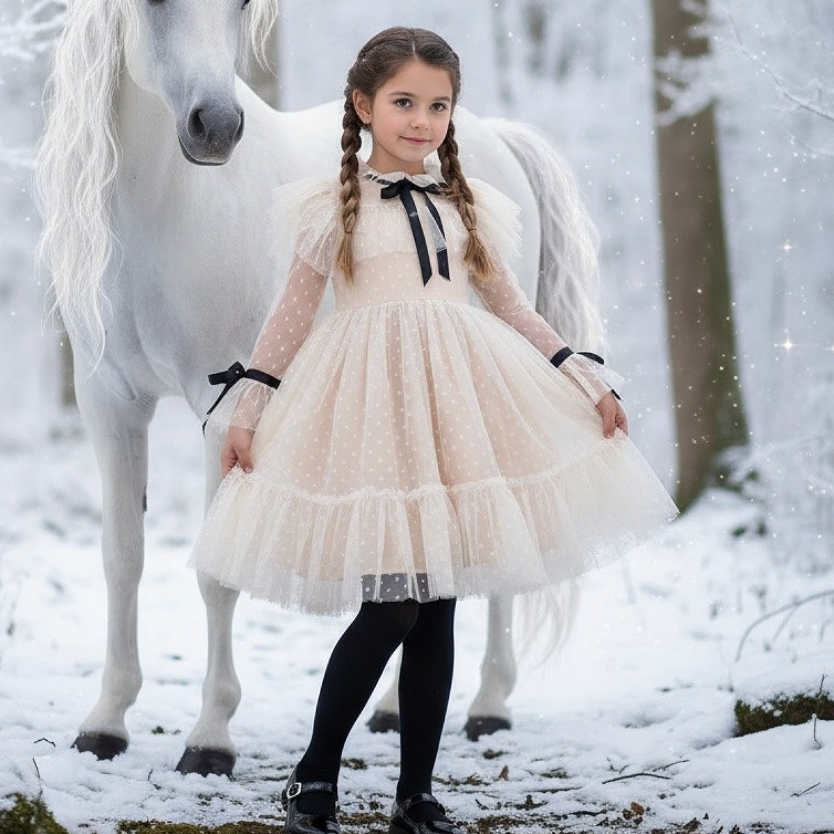 Elle Dress Ivory
