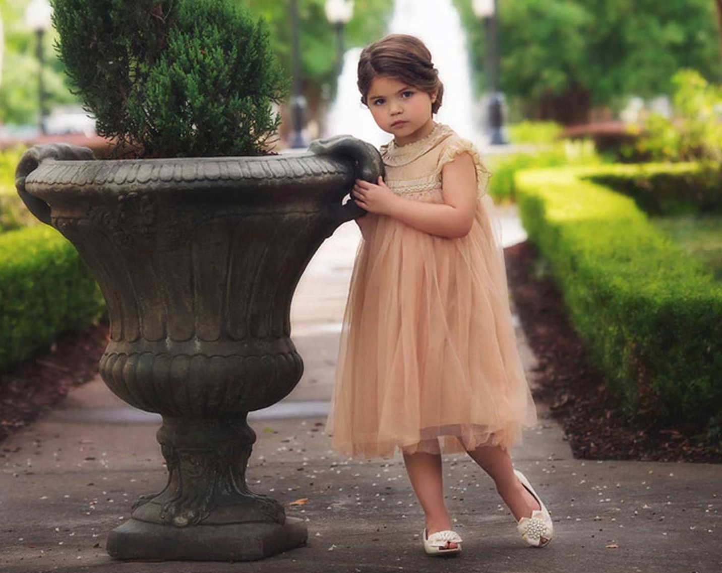 ALLESSANDRA DRESS BUTTERSCOTCH