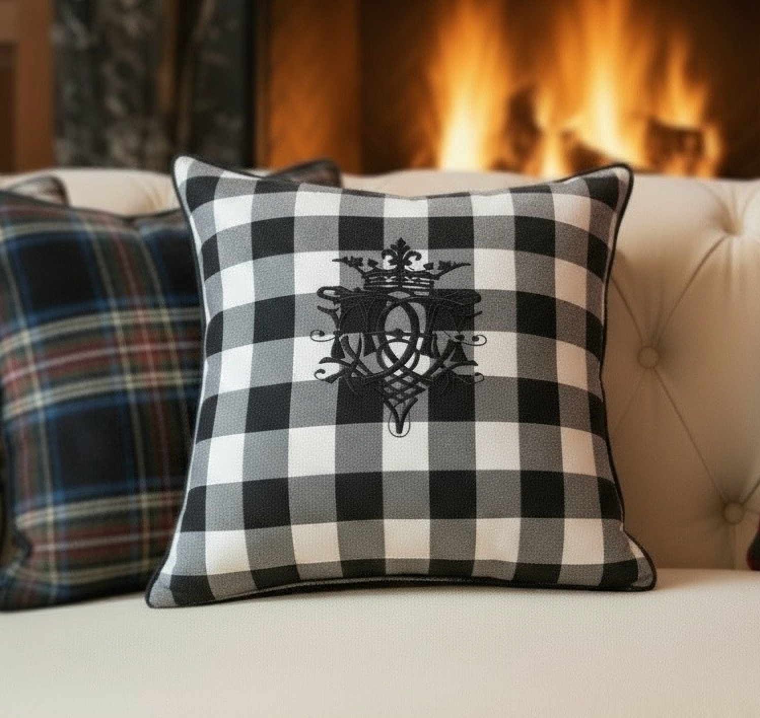 BUFFALO CHECK PILLOW CASE