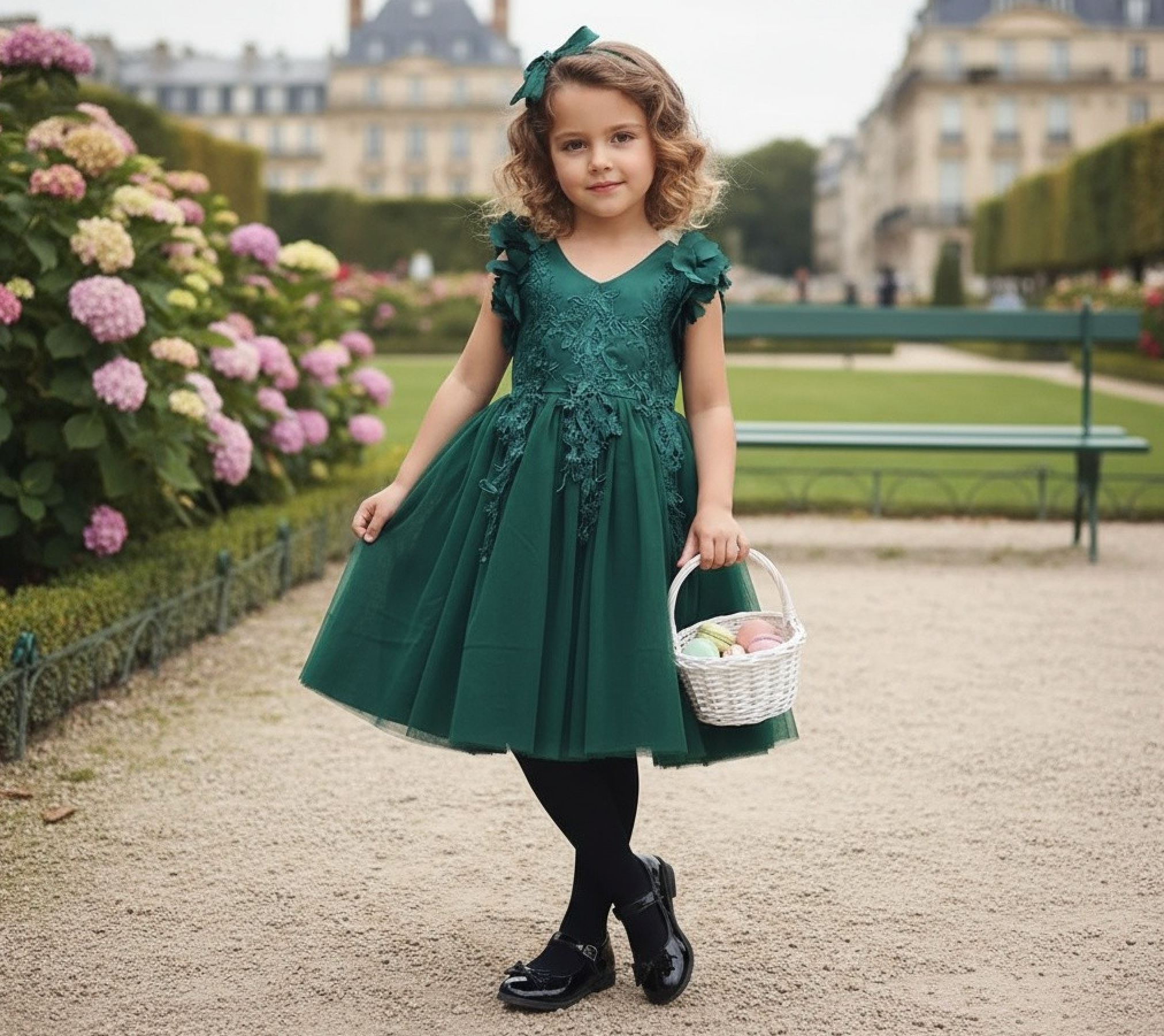 Bianca Dress Emerald