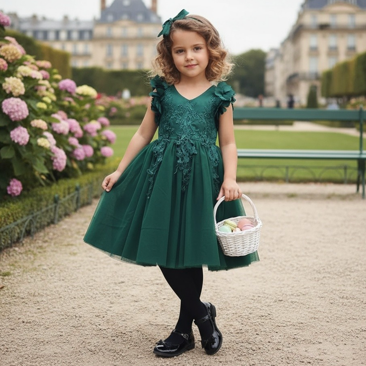 slim fit dress slacks Bianca Dress Emerald