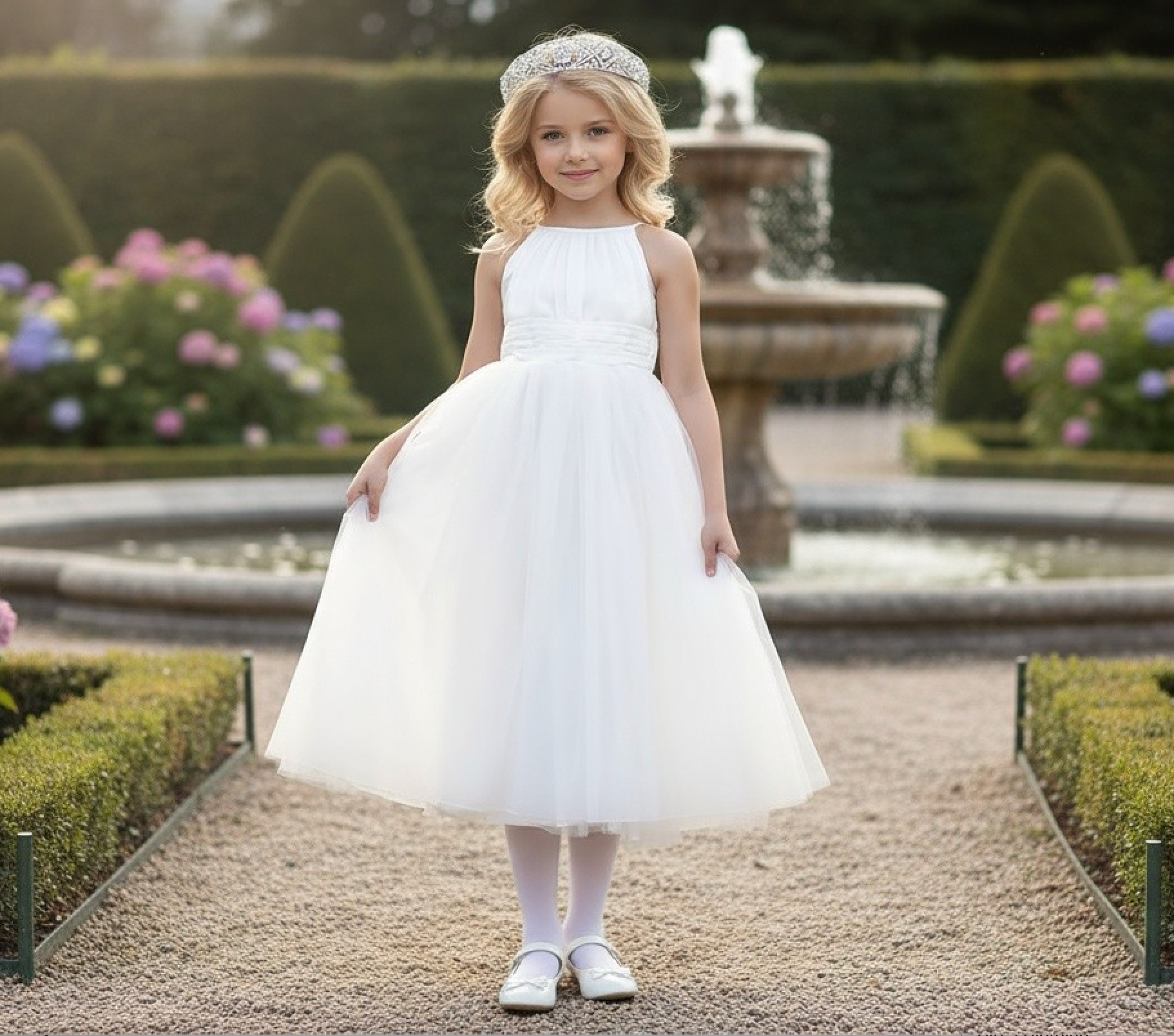 ETTA MAXI DRESS WHITE