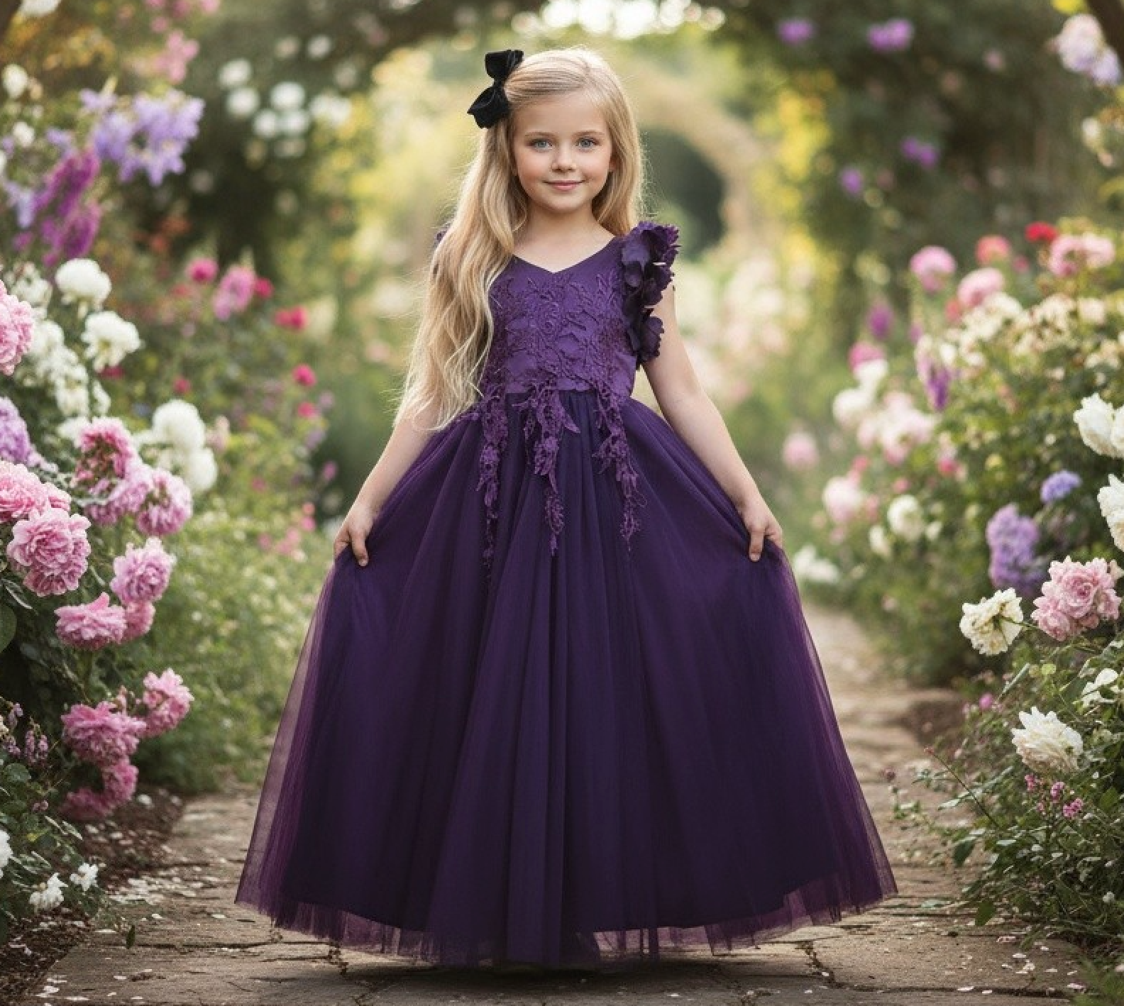 BIANCA GOWN EGGPLANT