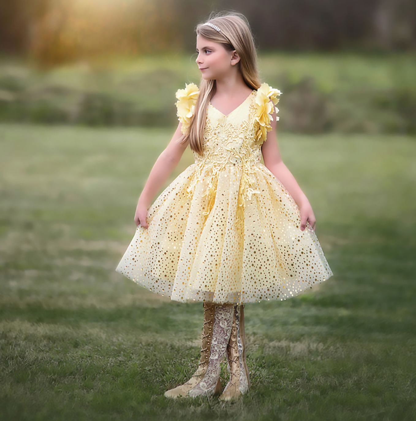 NATALIA DRESS SUNSHINE