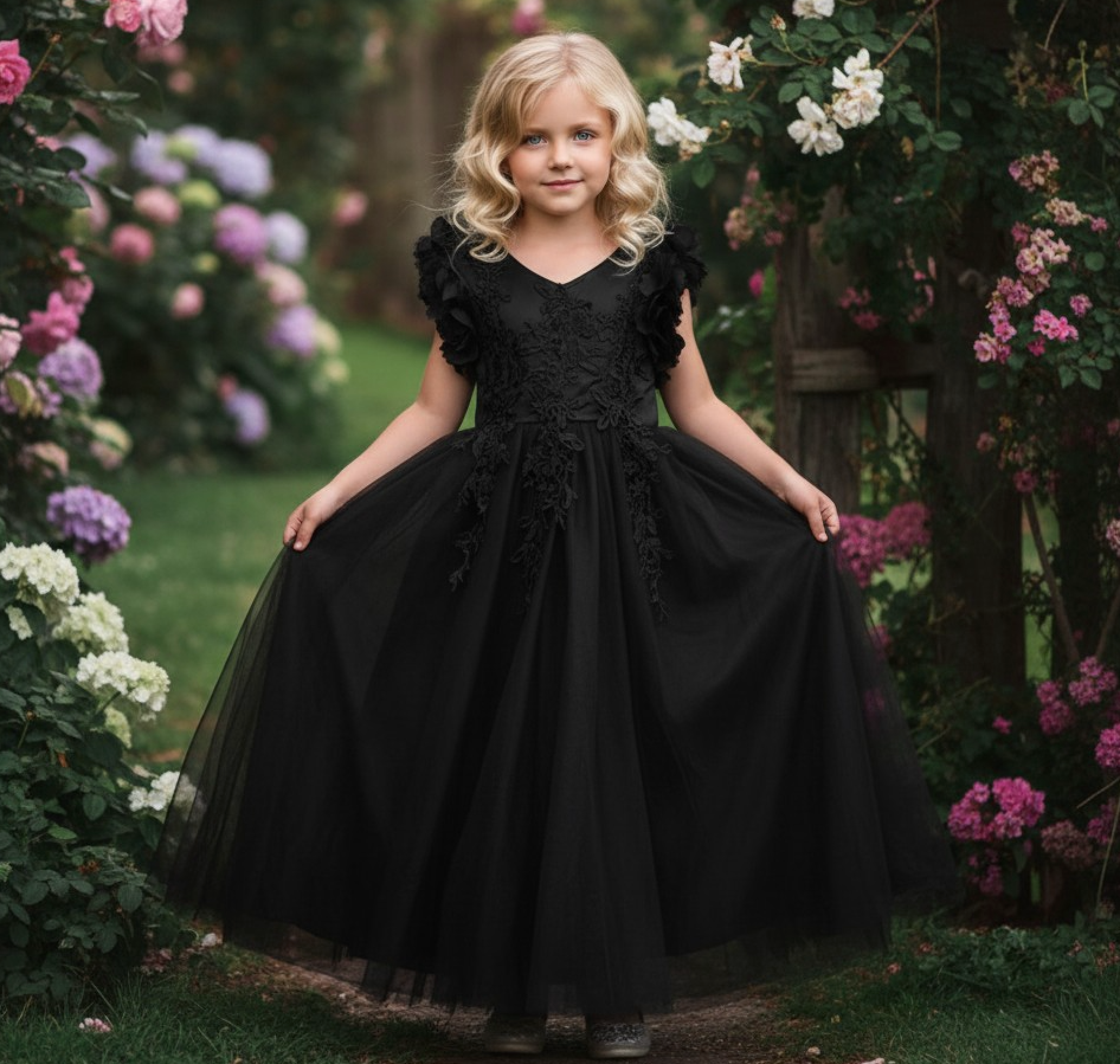 BIANCA GOWN BLACK