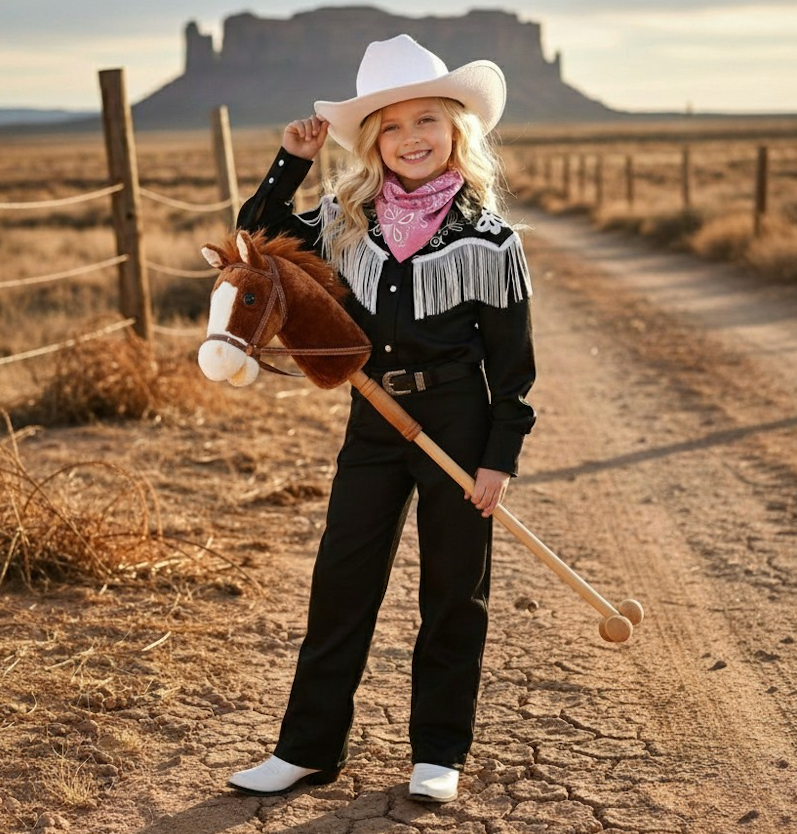 COWGIRL QUEEN 4 PC SET