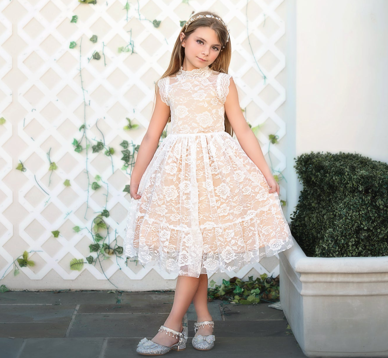 SYLVIE DRESS BUTTERSCOTCH 4