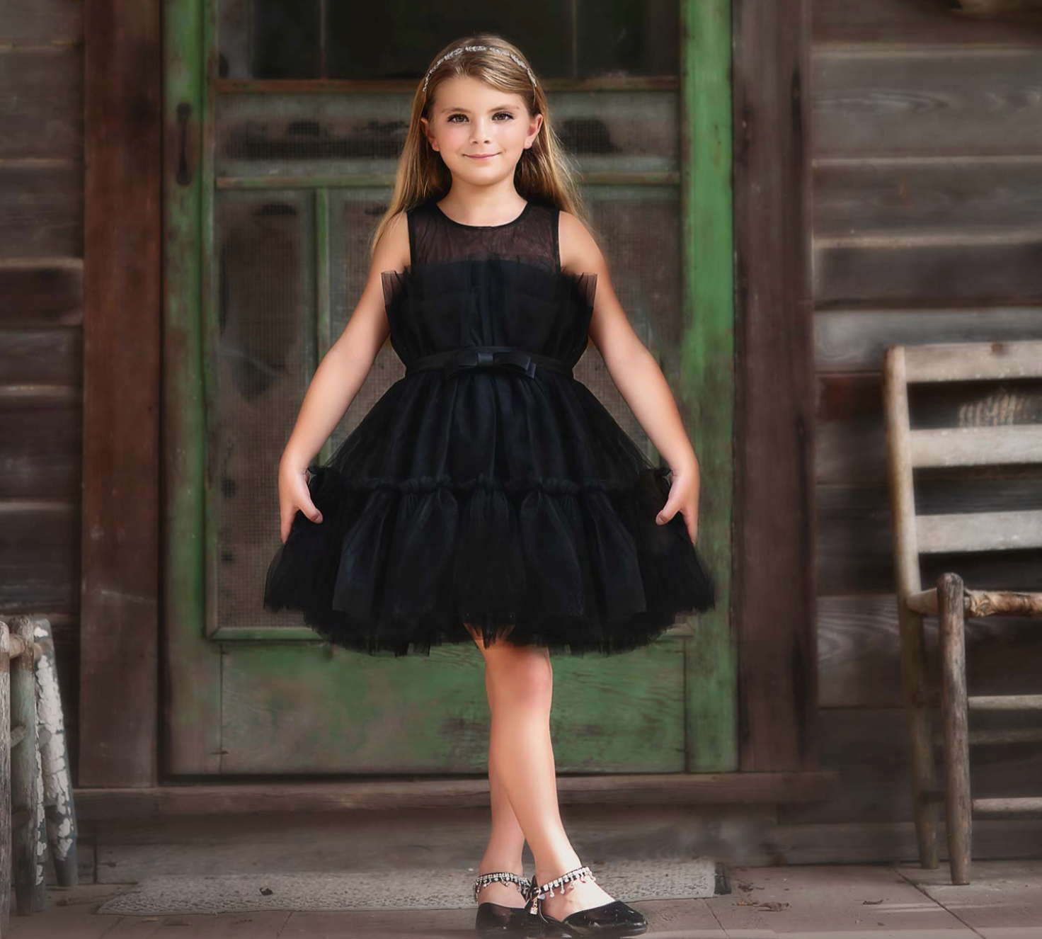 AUDREY DRESS BLACK