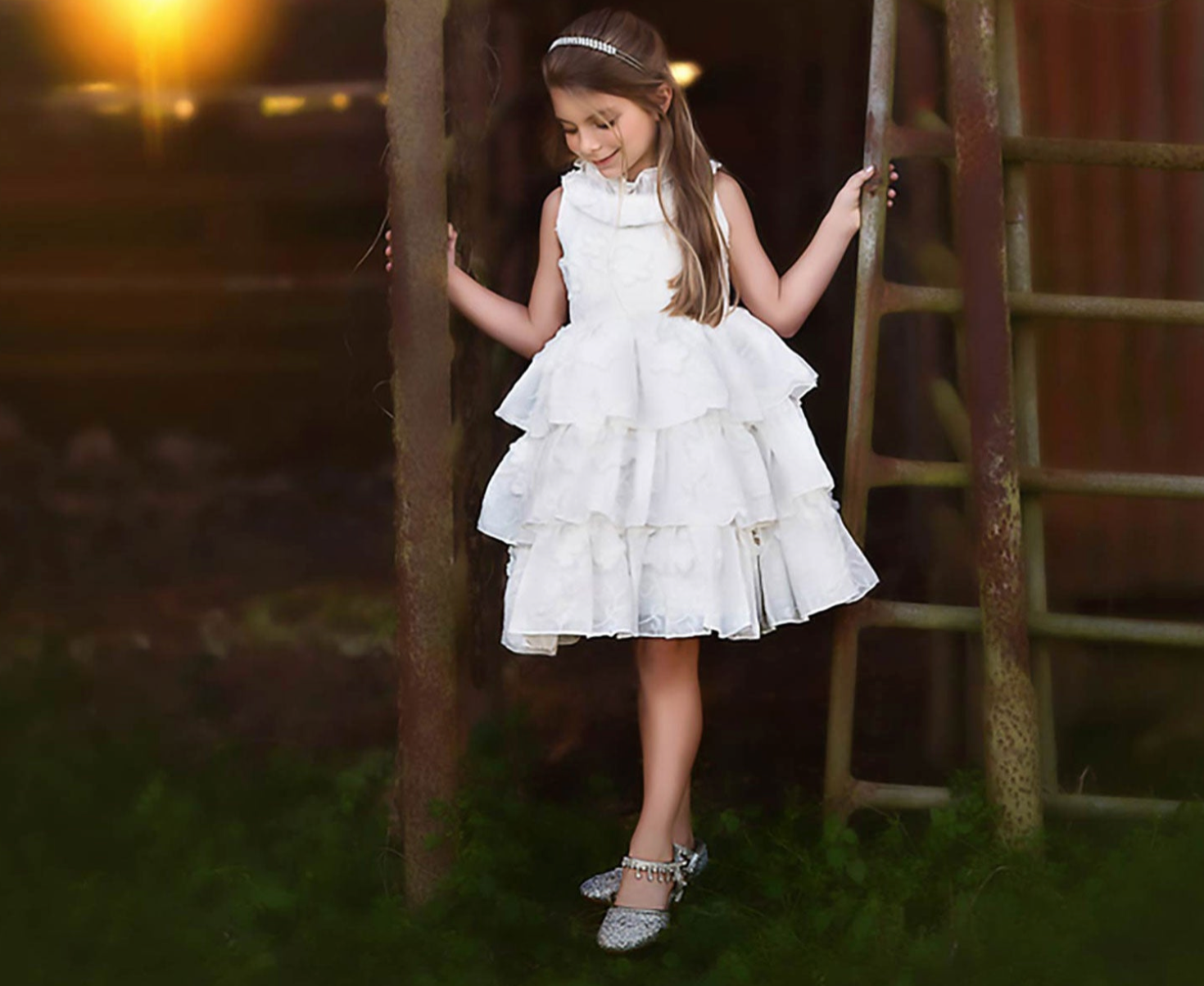 JOELLE DRESS WHITE