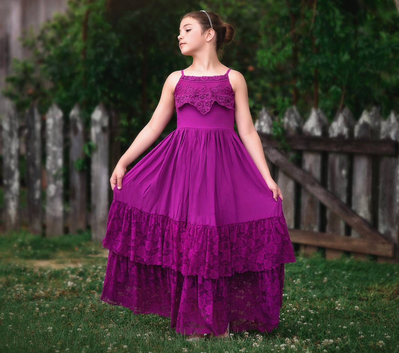 ALEXANDRA MAXI DRESS BERRY