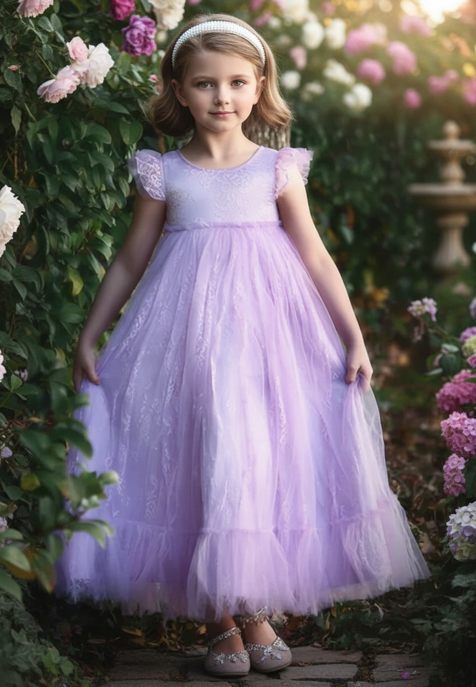 CLARA GOWN LAVENDER