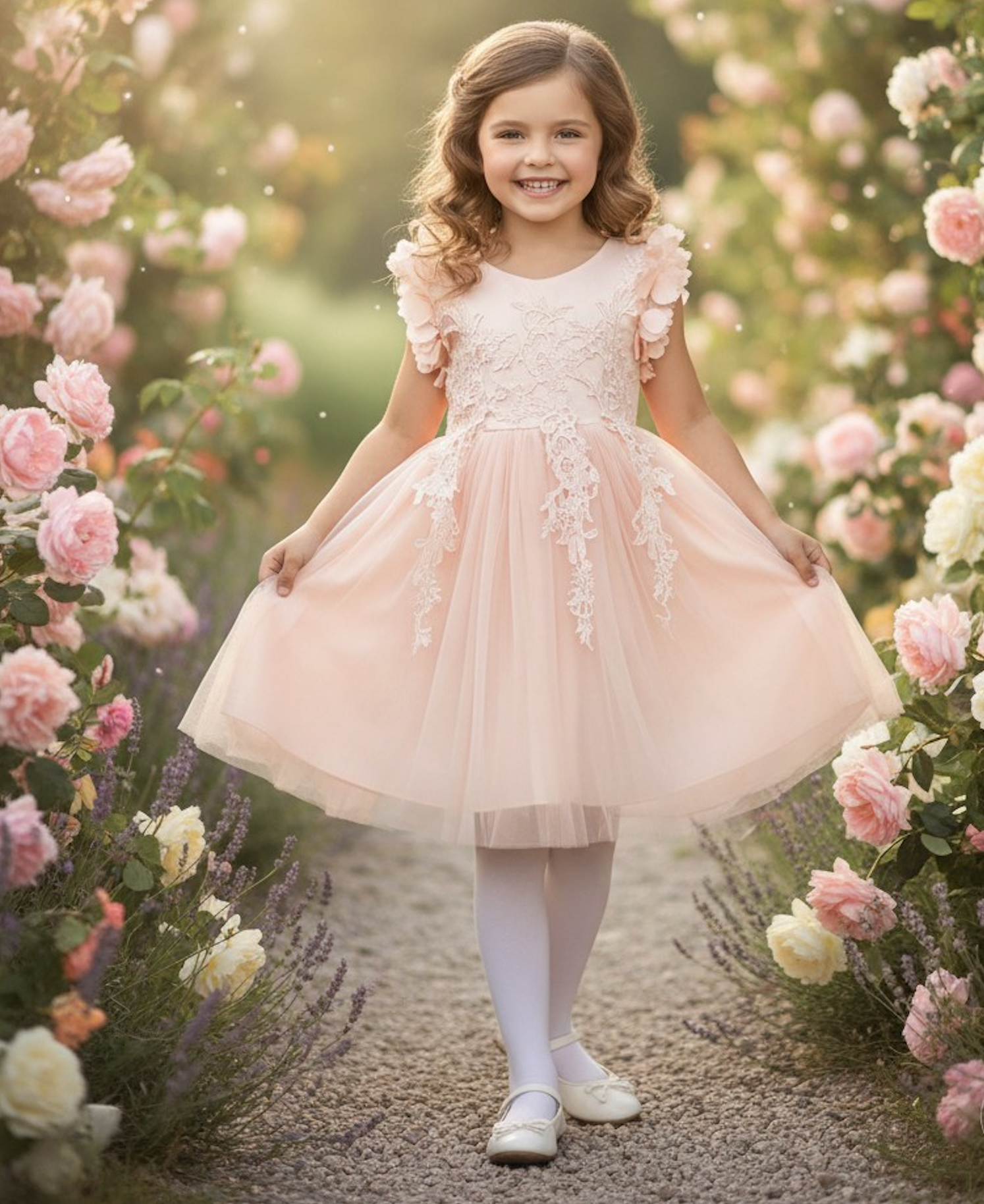 BIANCA DRESS PEACHY PINK