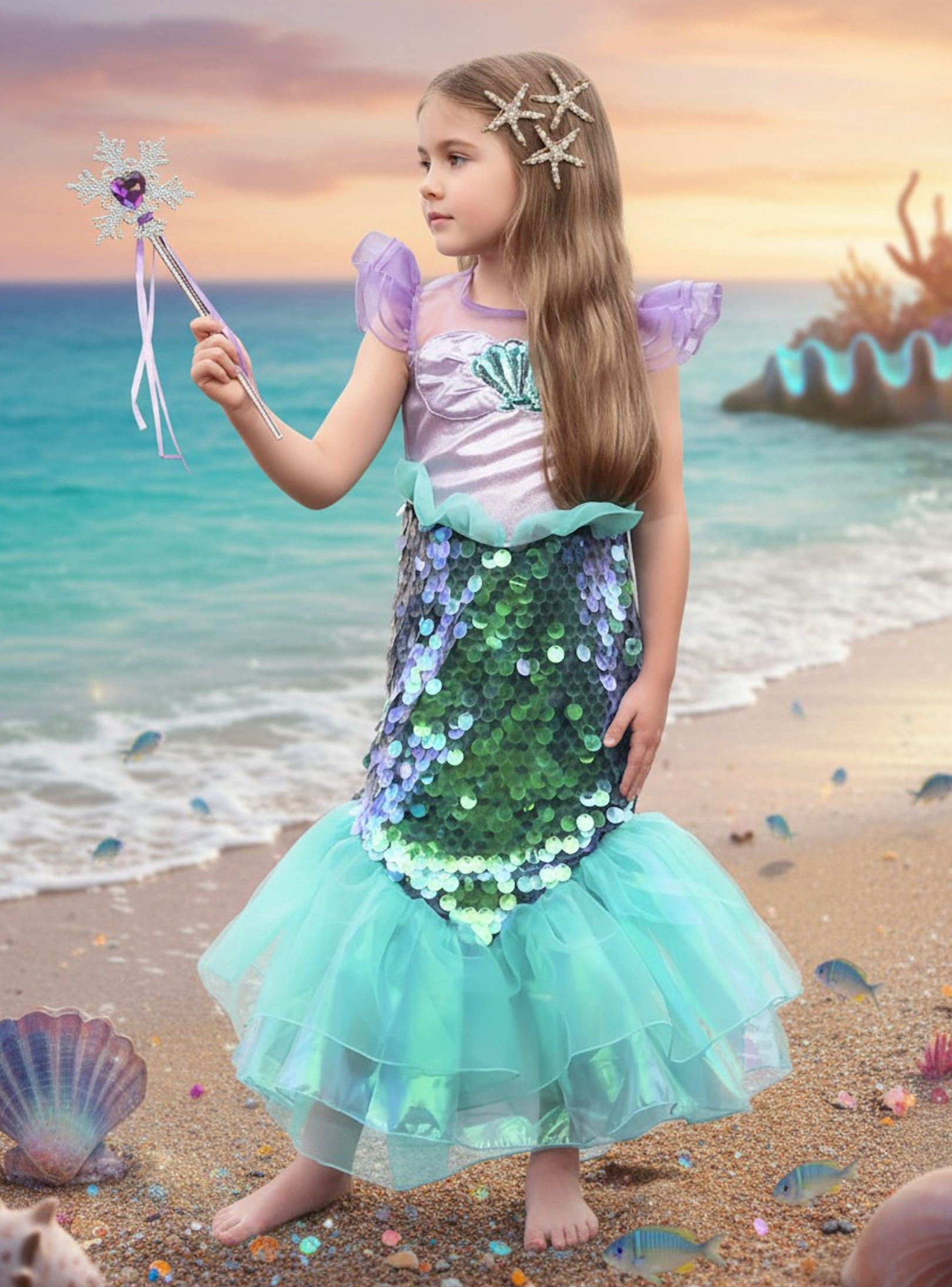 PRINCESS WAND PURPLE