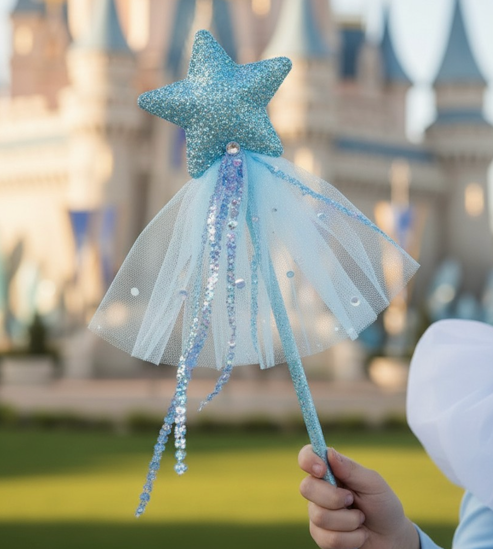 SHOOTING STAR WAND BLUE