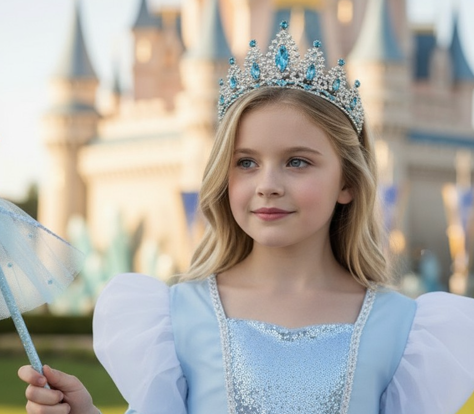 PRINCESS NATALIA TIARA BLUE