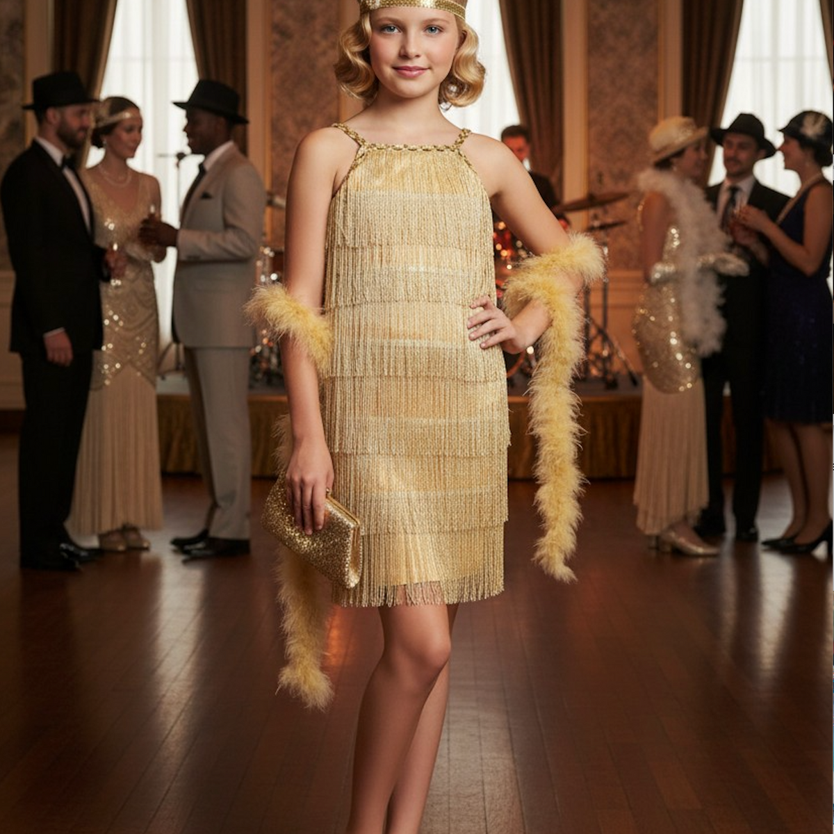 Gatsby Girl Gold 14 Gatsby Girl Gold 14