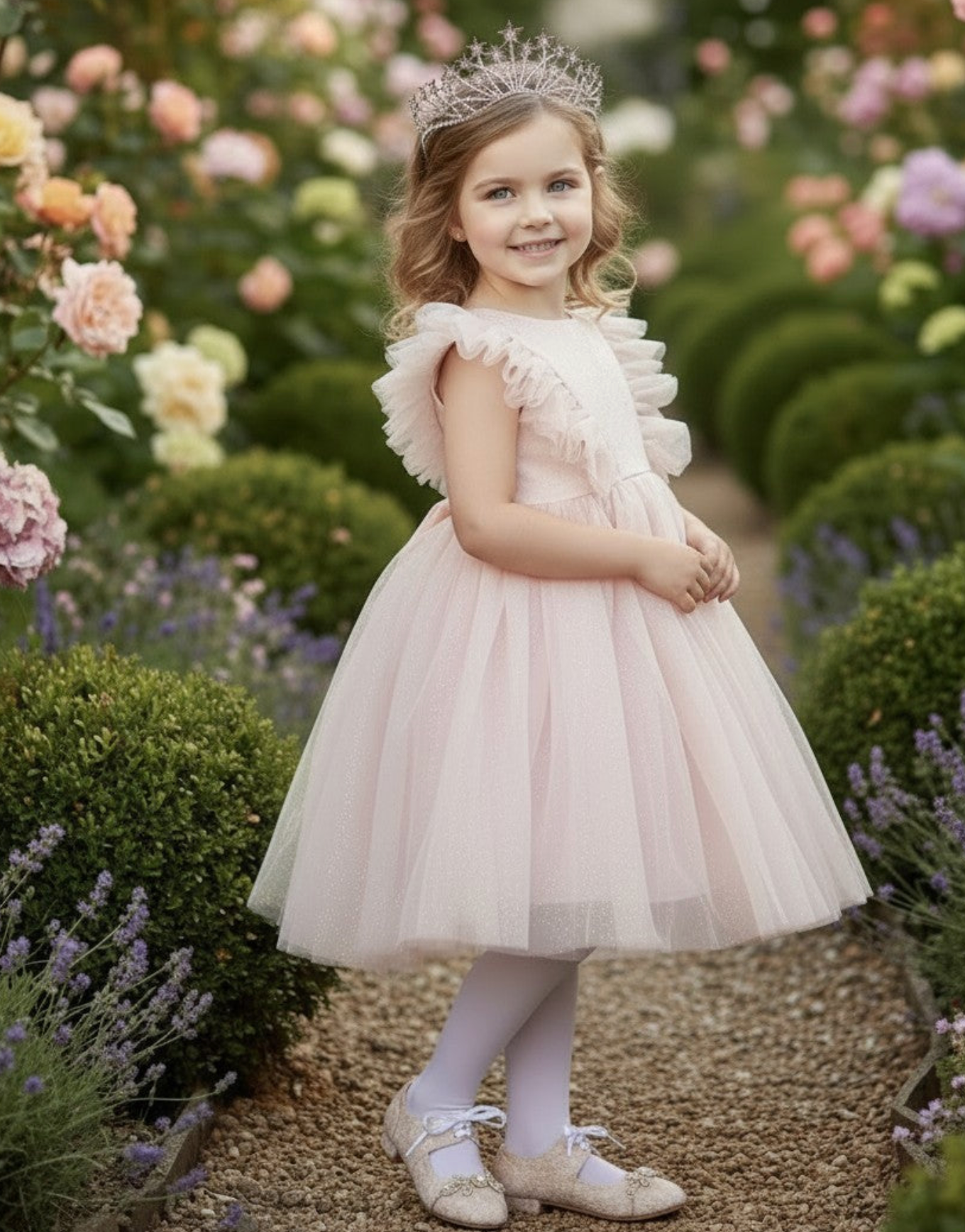 MILLY DRESS SPARKLE PINK