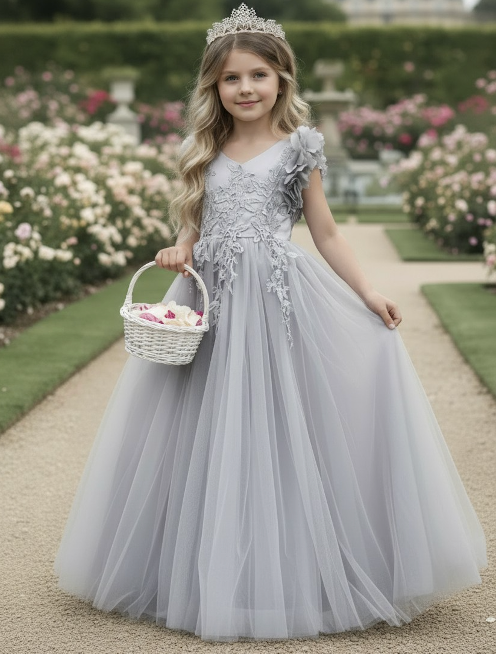 BIANCA GOWN SILVER