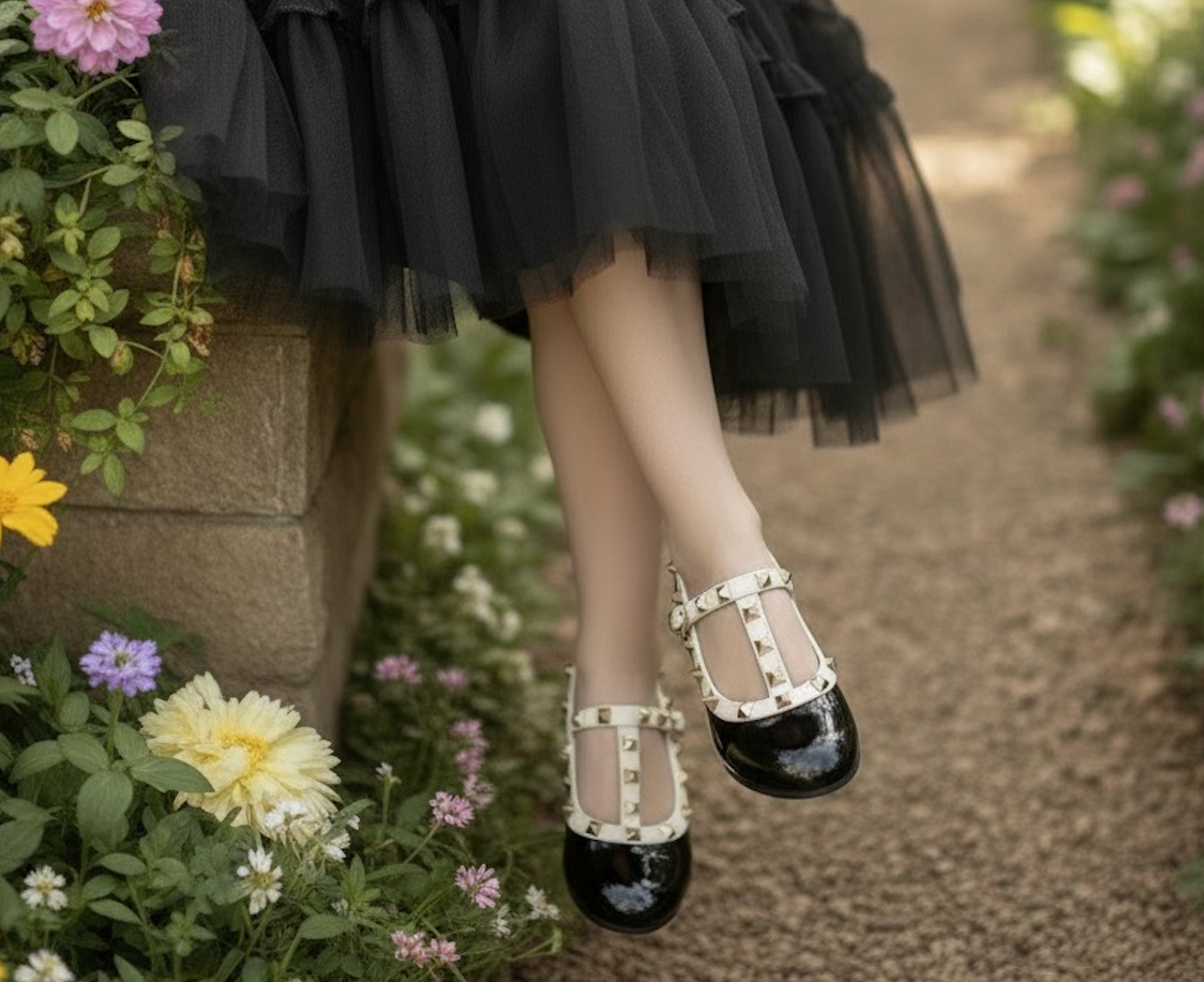 VICTORIA SHOE BLACK PATENT