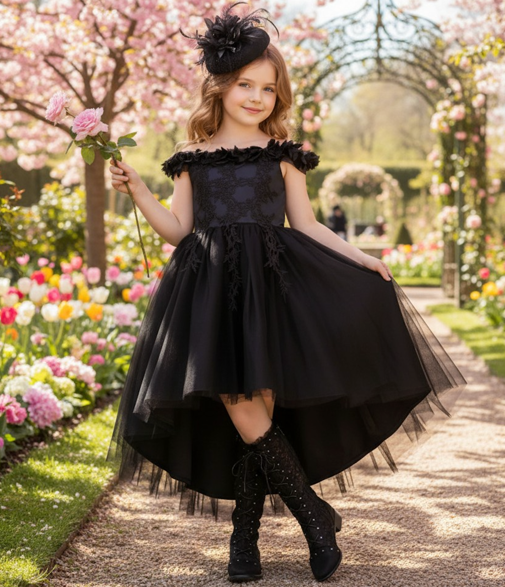 Belle Gown Black 6