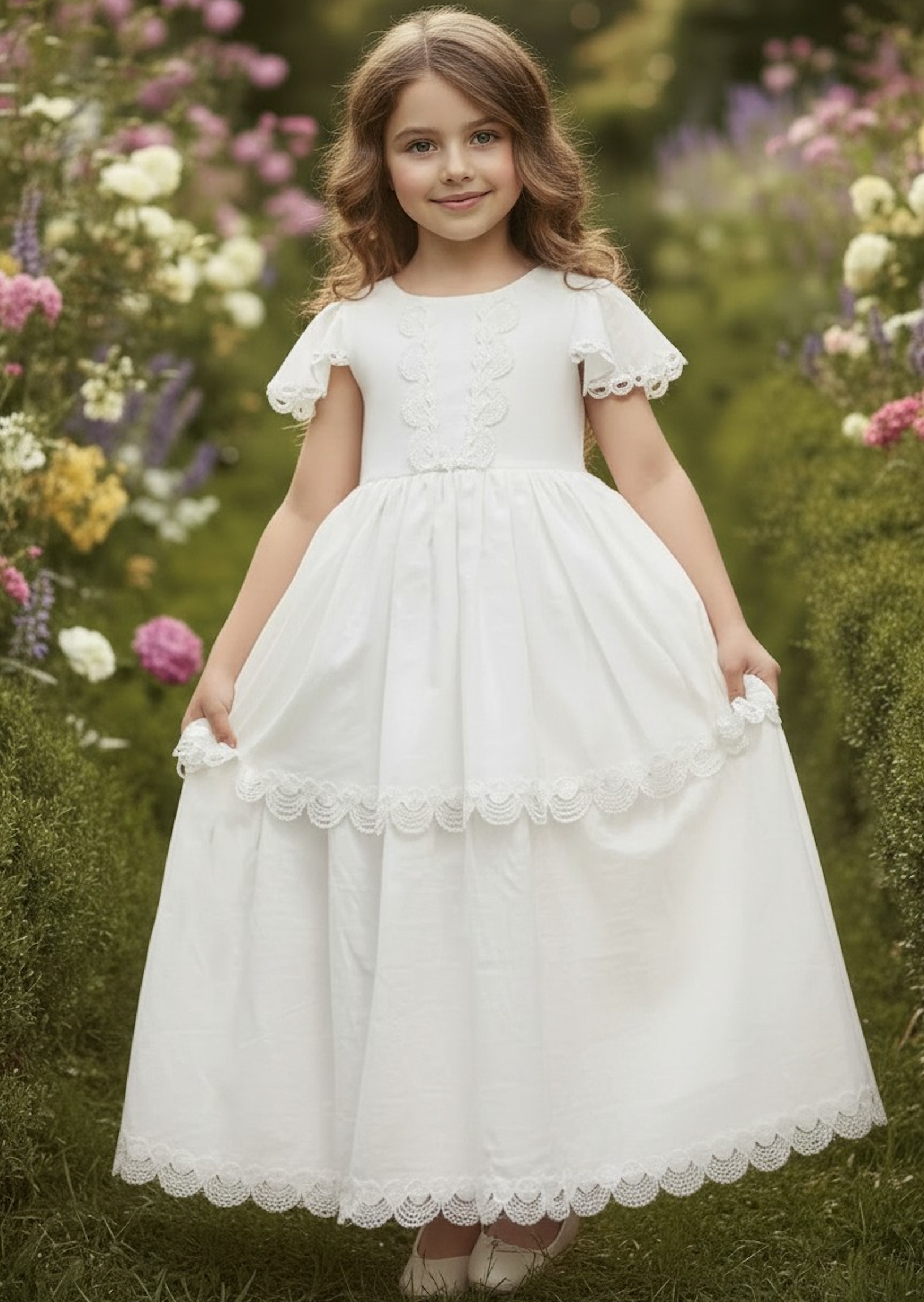 Ella Gown White