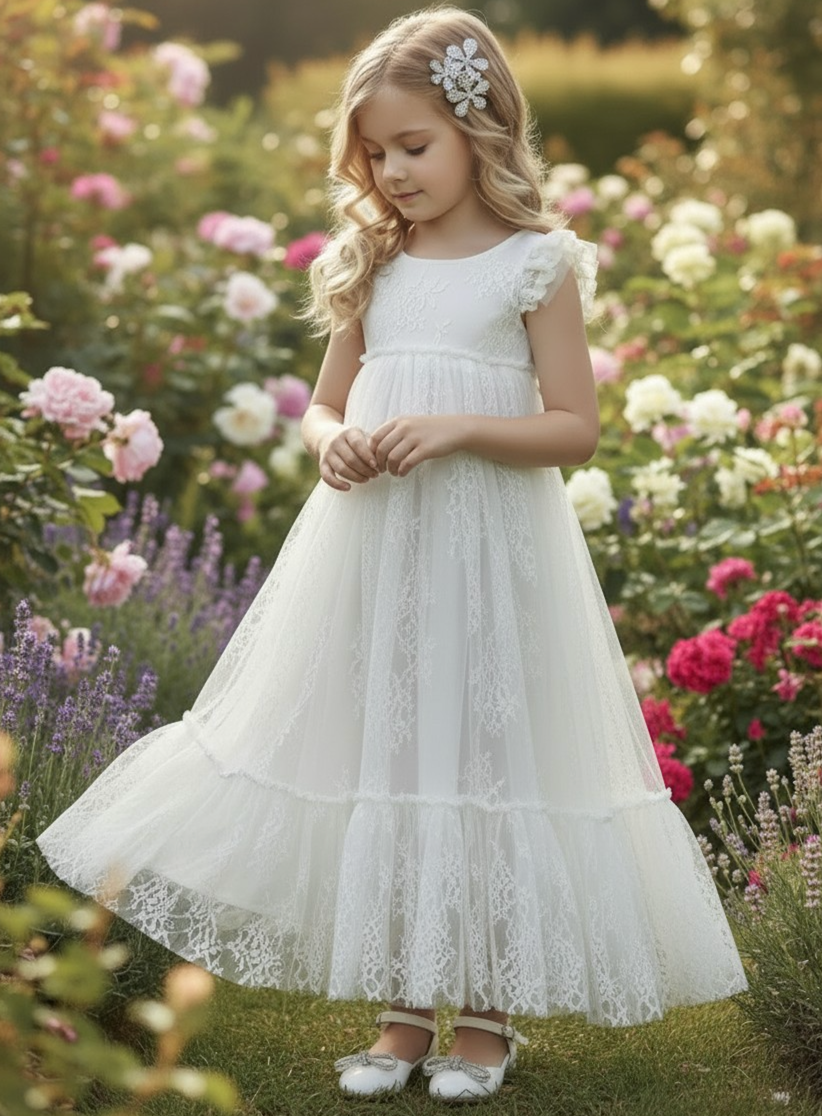CLARA GOWN WHITE