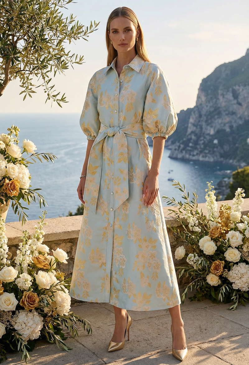 Larsuu Florence Green Dress main image 0