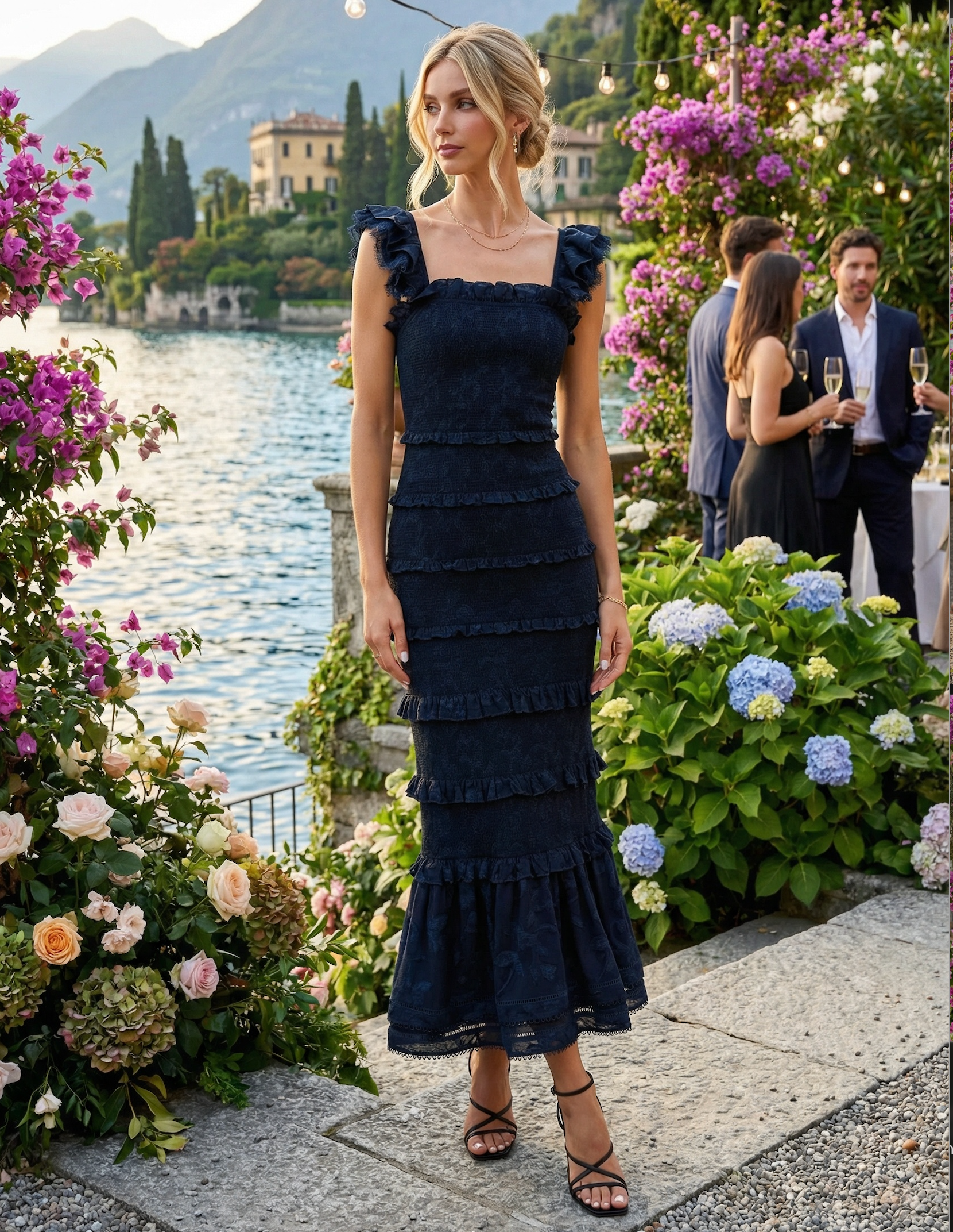 Francine dress navy Francine dress navy