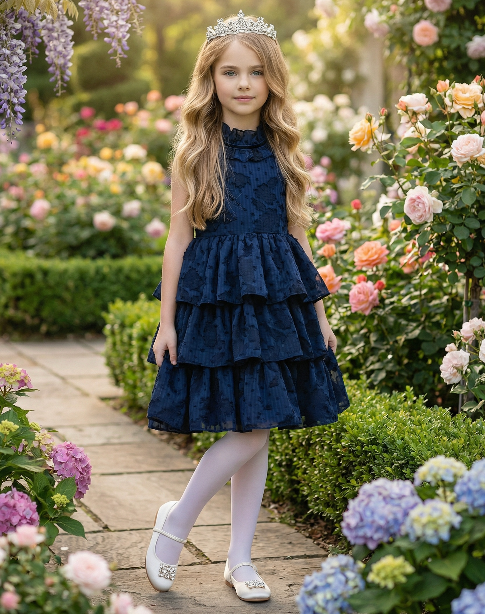JOELLE DRESS NAVY