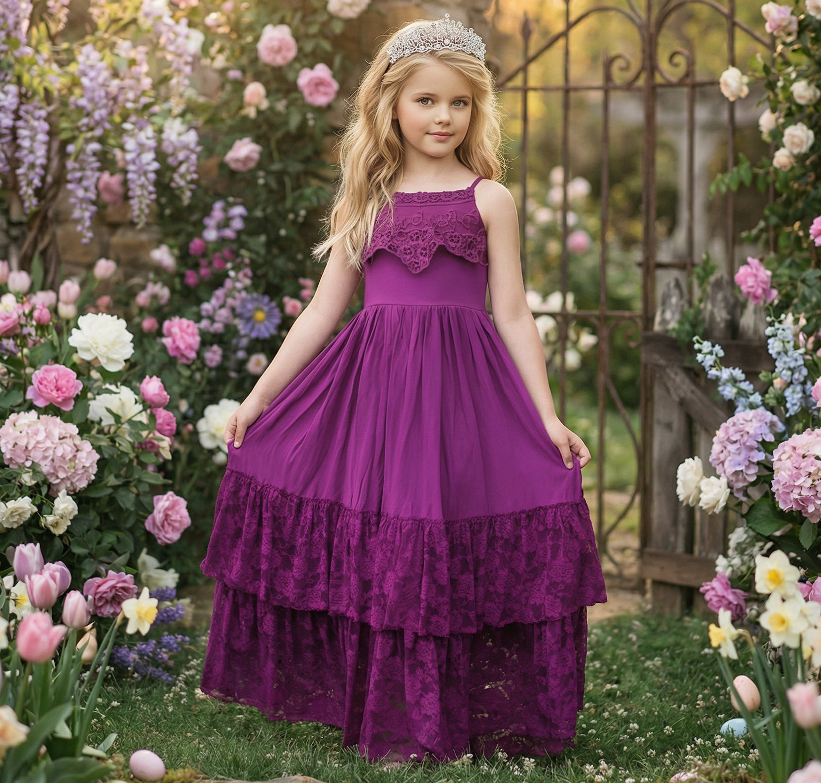 ALEXANDRA MAXI DRESS BERRY