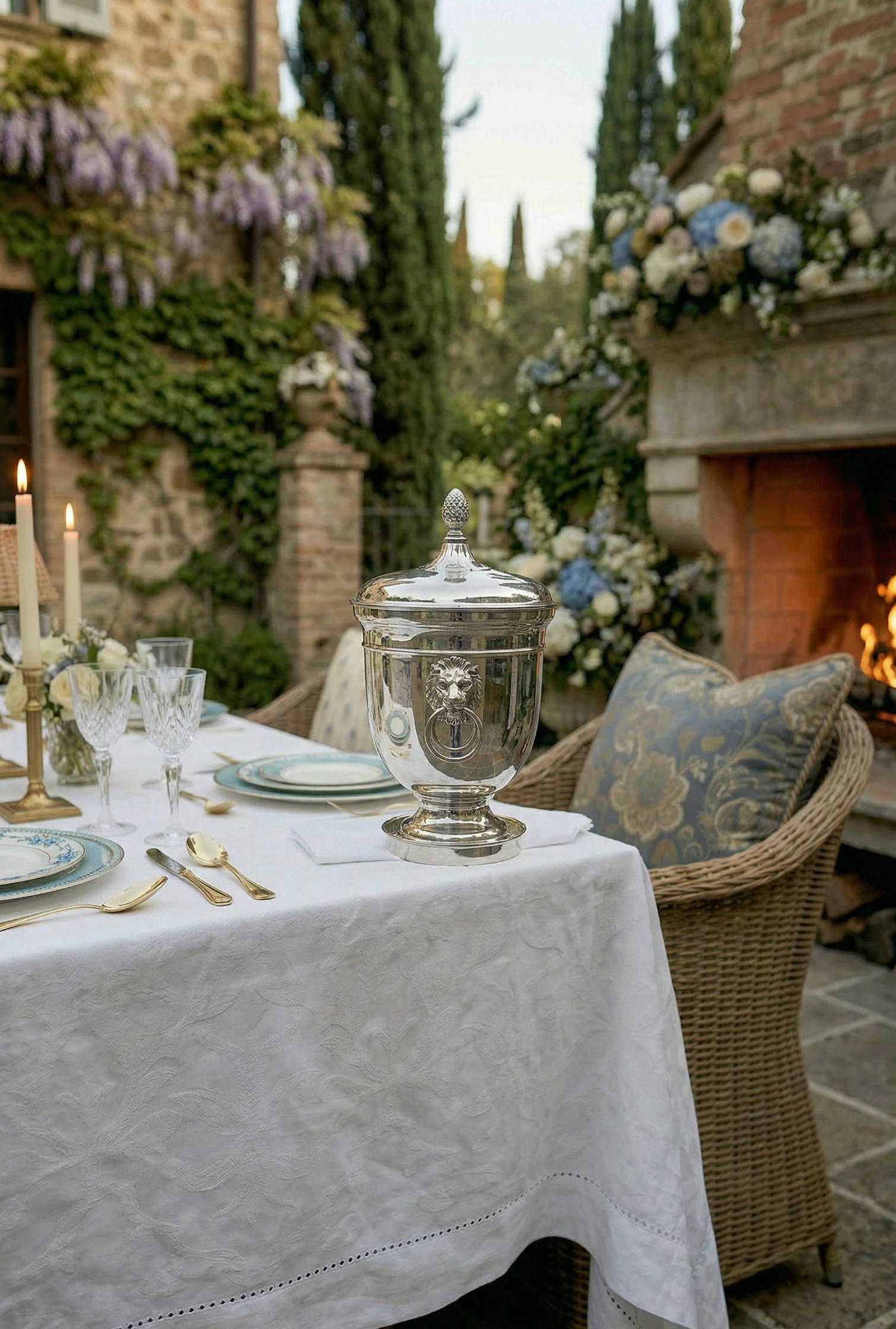 SILVER PLATED AMESBURY CHAMPAGNE BUCKET