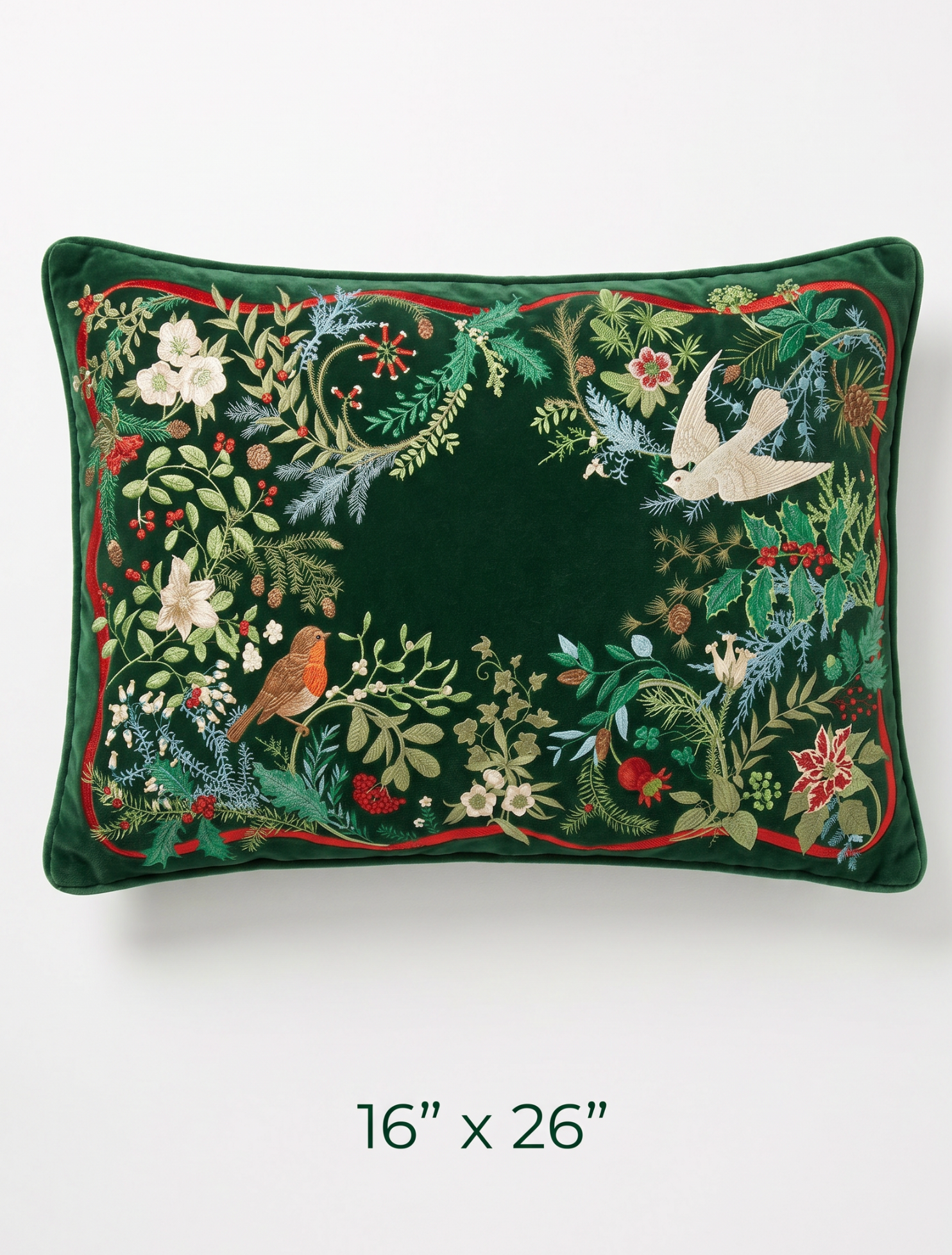 WINTER AVIARY PILLOW