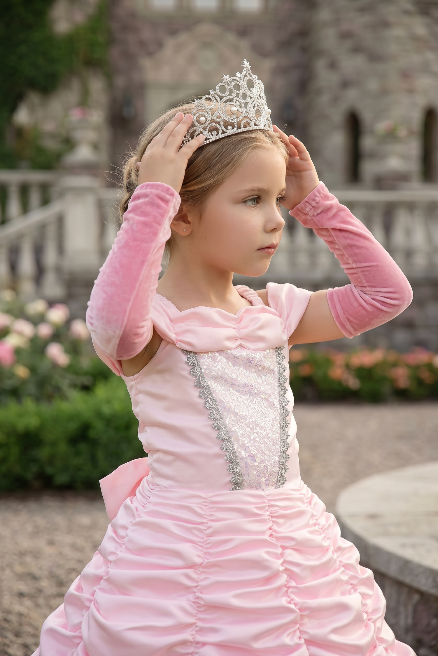 PRINCESS ANNELIESE DRESS & GLOVE SET