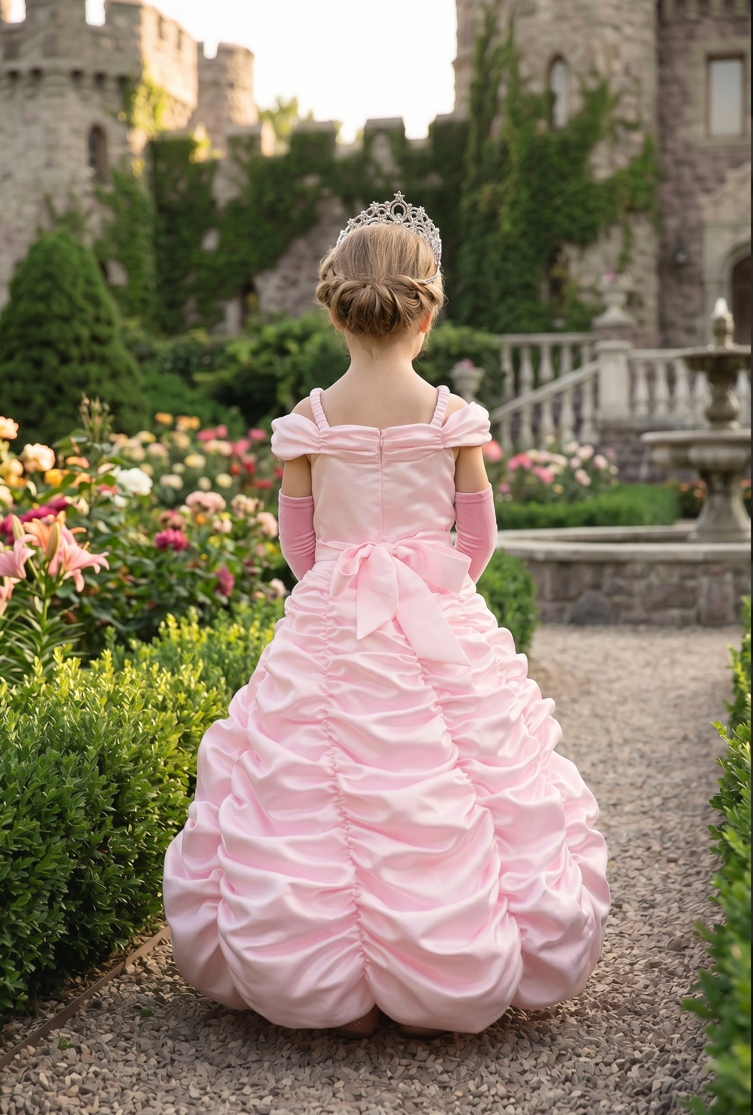 PRINCESS ANNELIESE DRESS & GLOVE SET