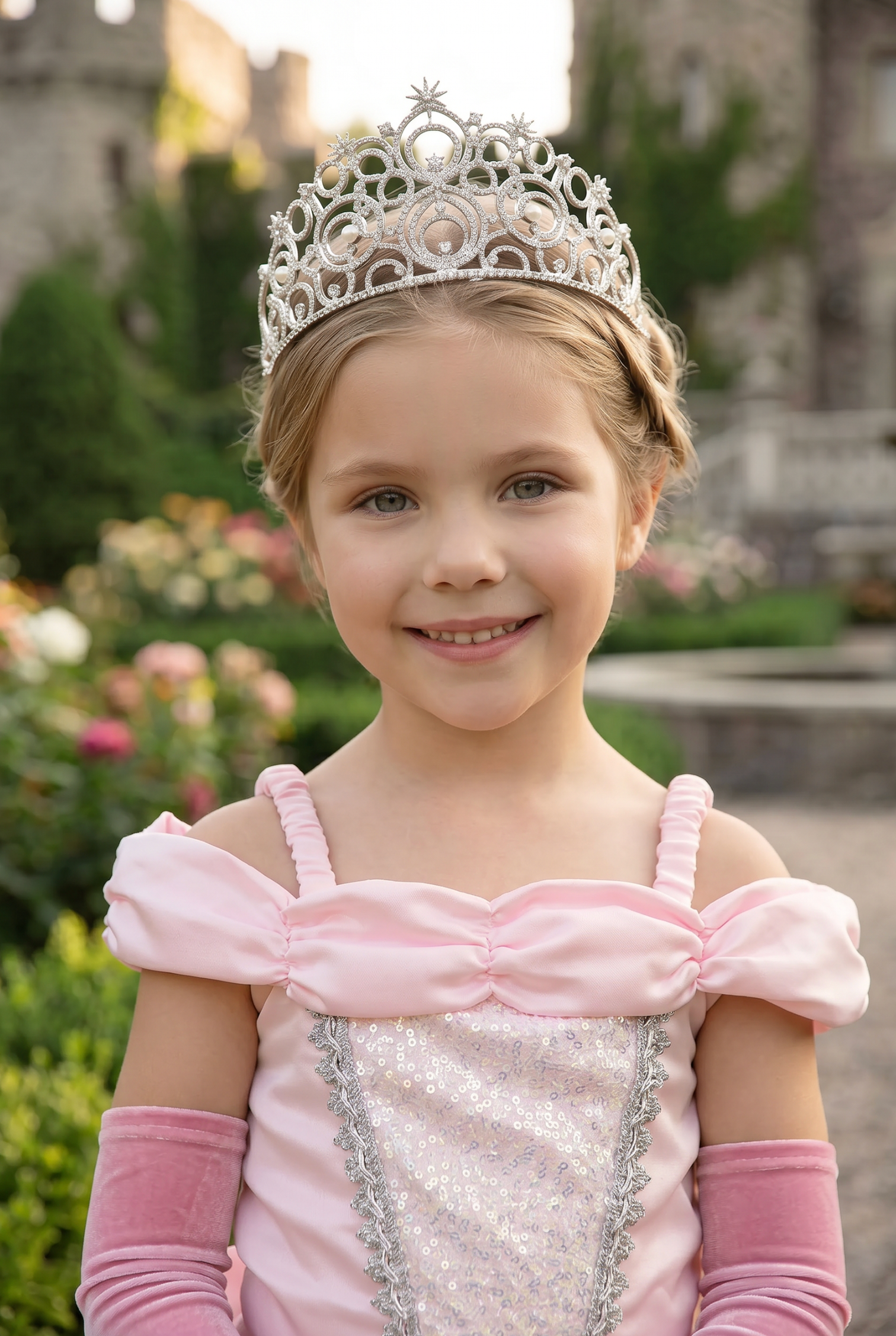 PRINCESS ANNELIESE DRESS & GLOVE SET