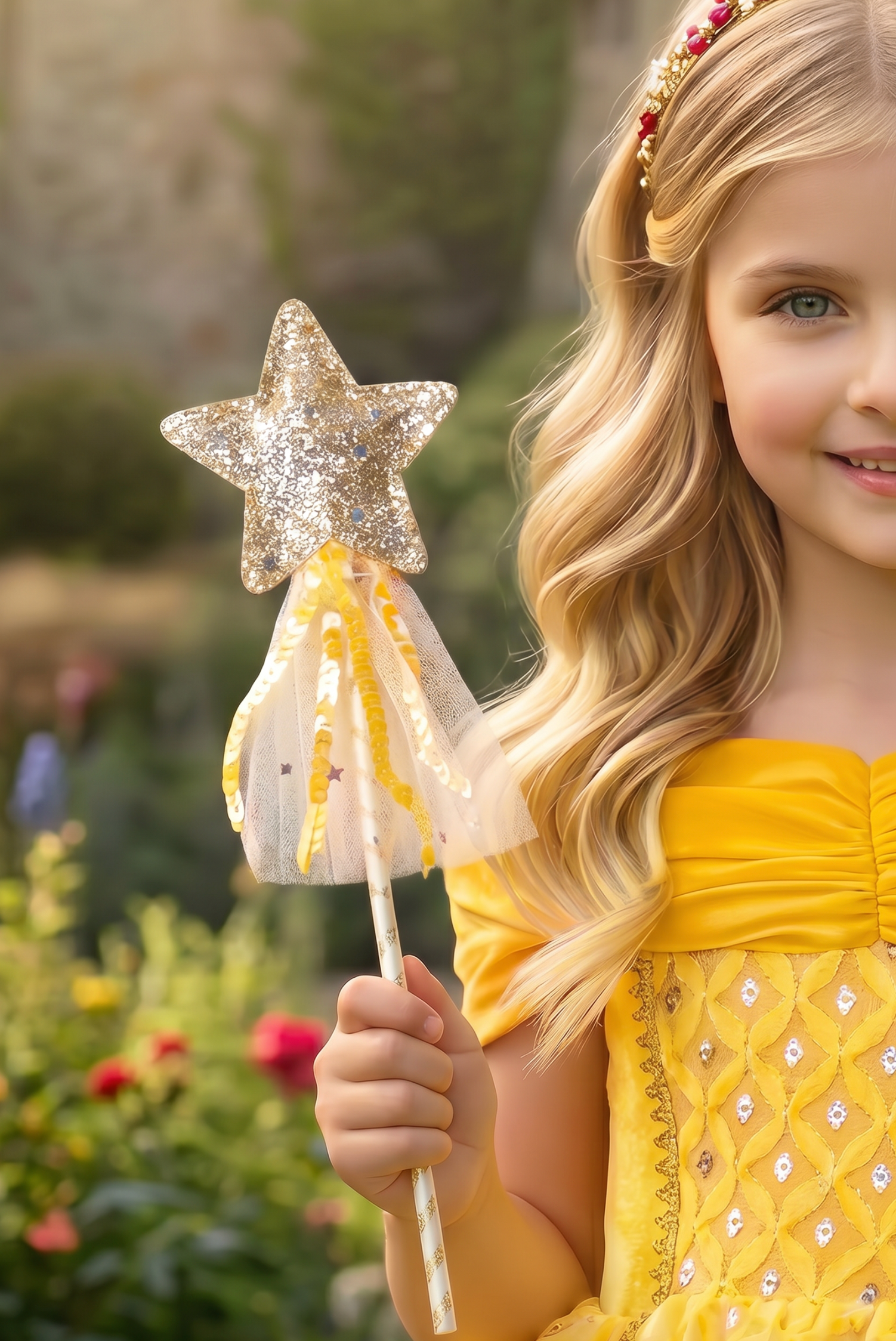 SHOOTING STAR WAND GOLD SHOOTING STAR WAND GOLD