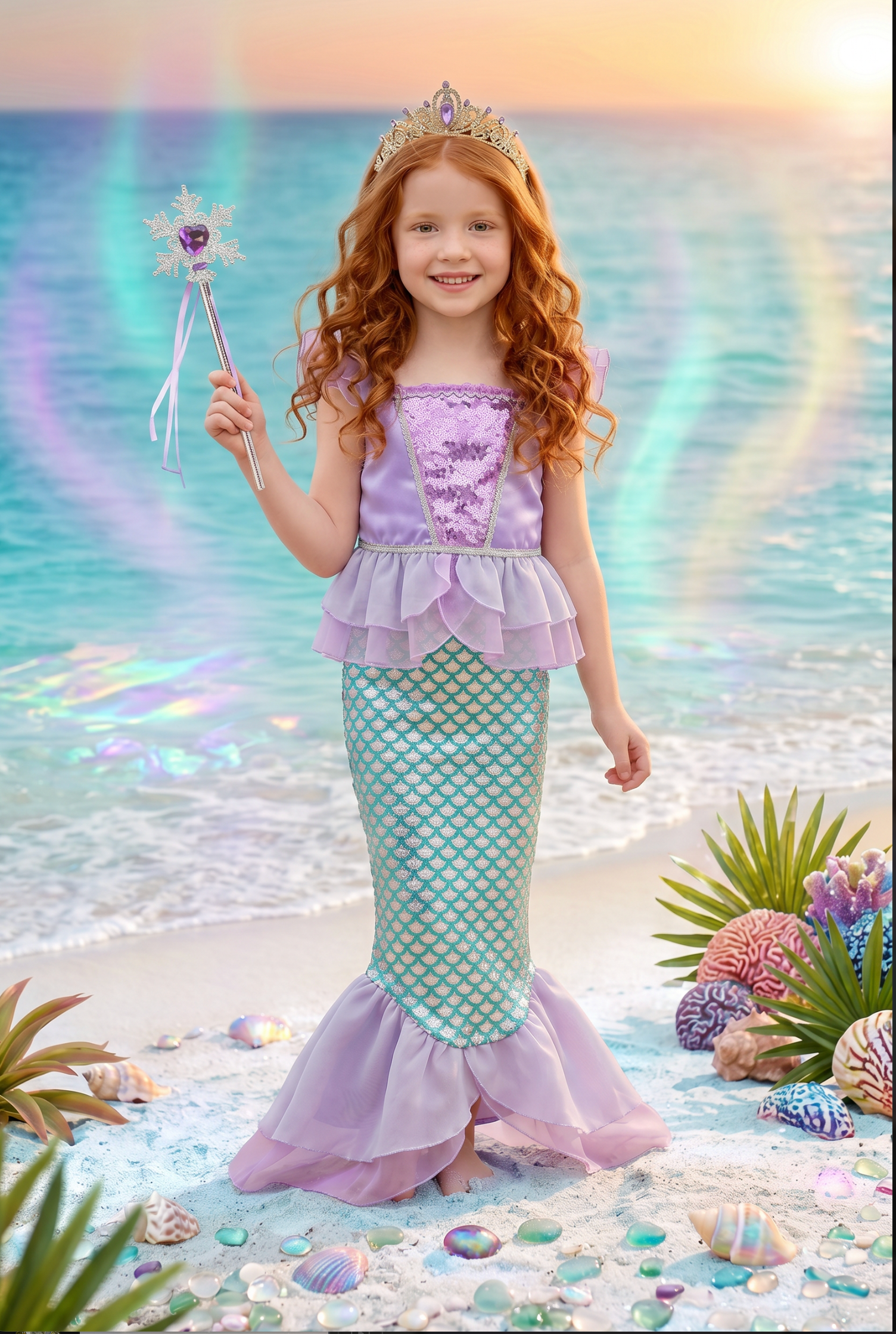 PRINCESS OPHELIA TIARA PURPLE