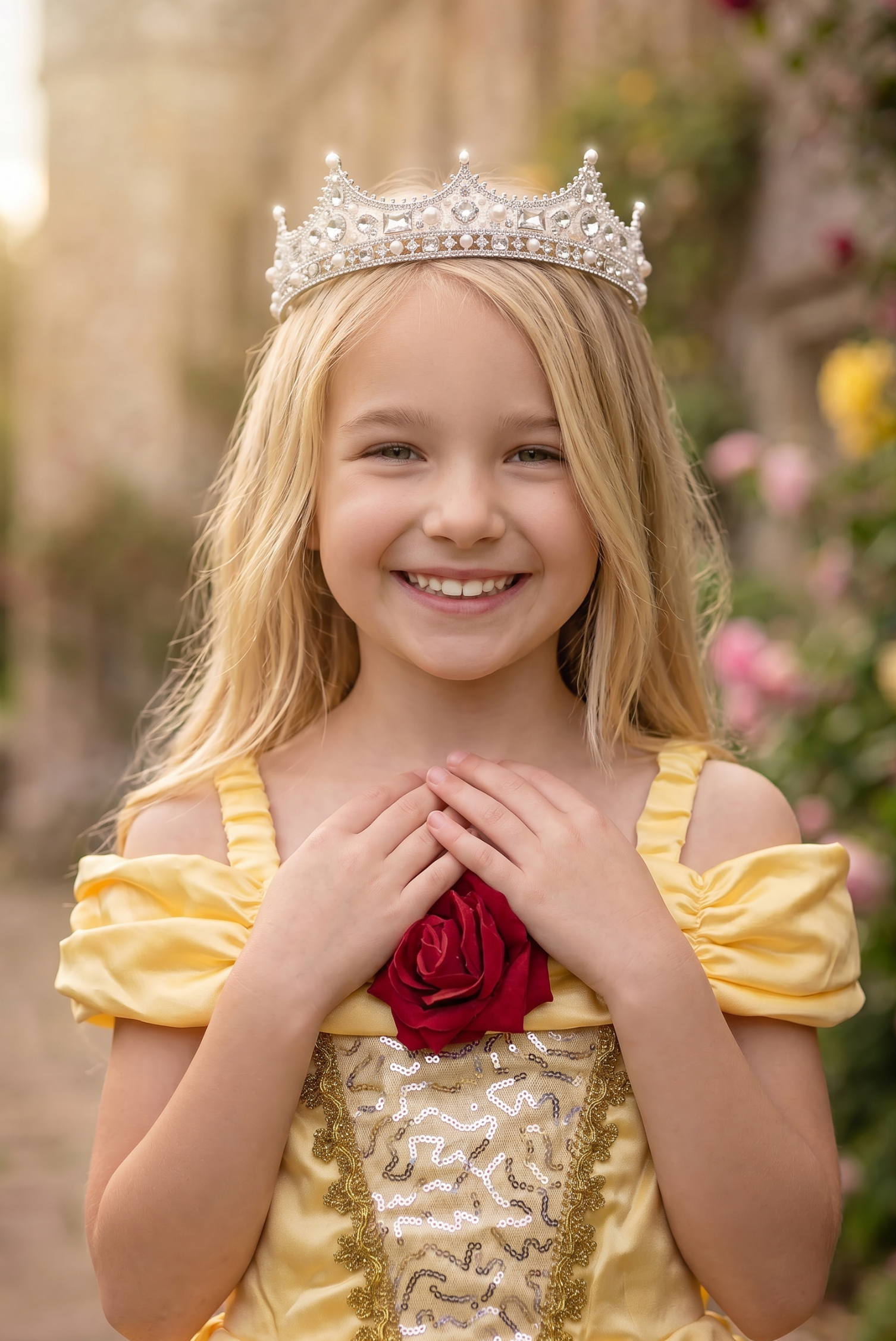 Princess Charlotte Mini Dress & Gloves Set