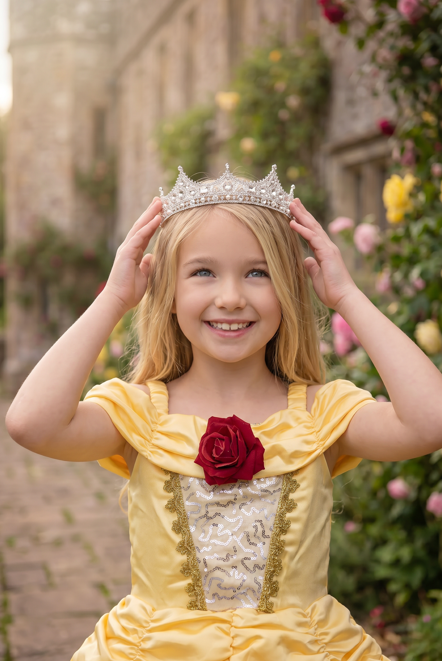 Princess Charlotte Mini Dress & Gloves Set