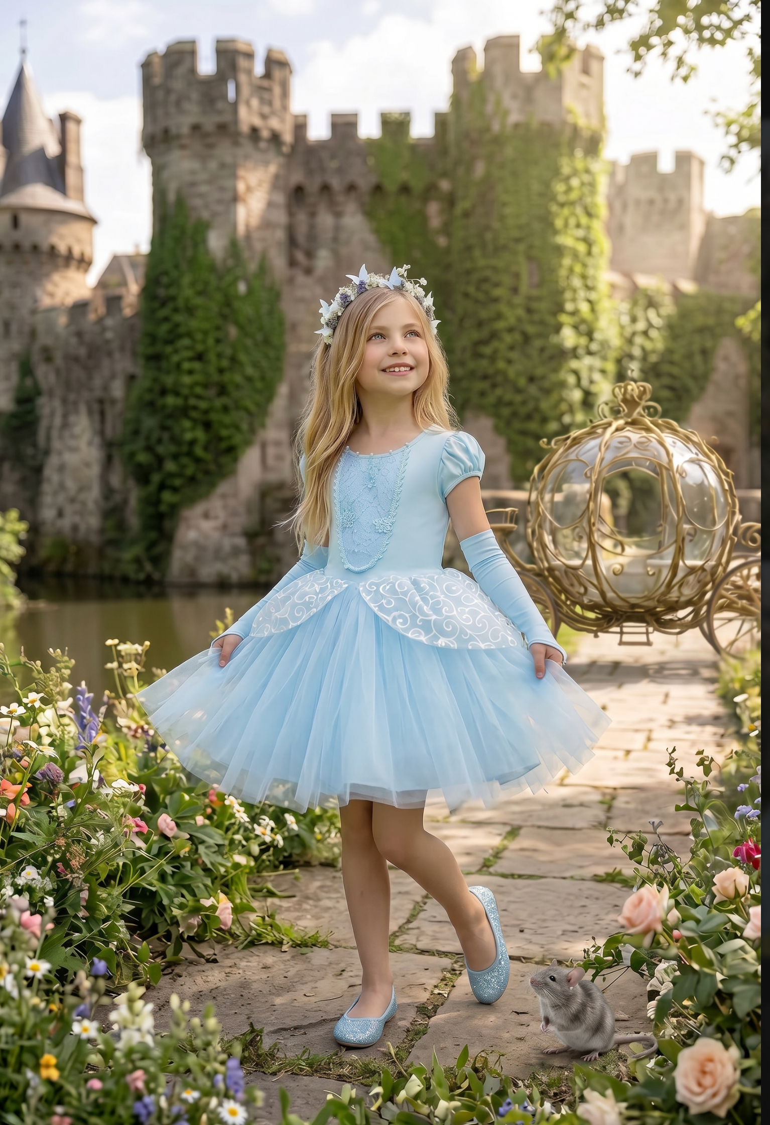 PRINCESS ADELINE MINI DRESS & GLOVES SET
