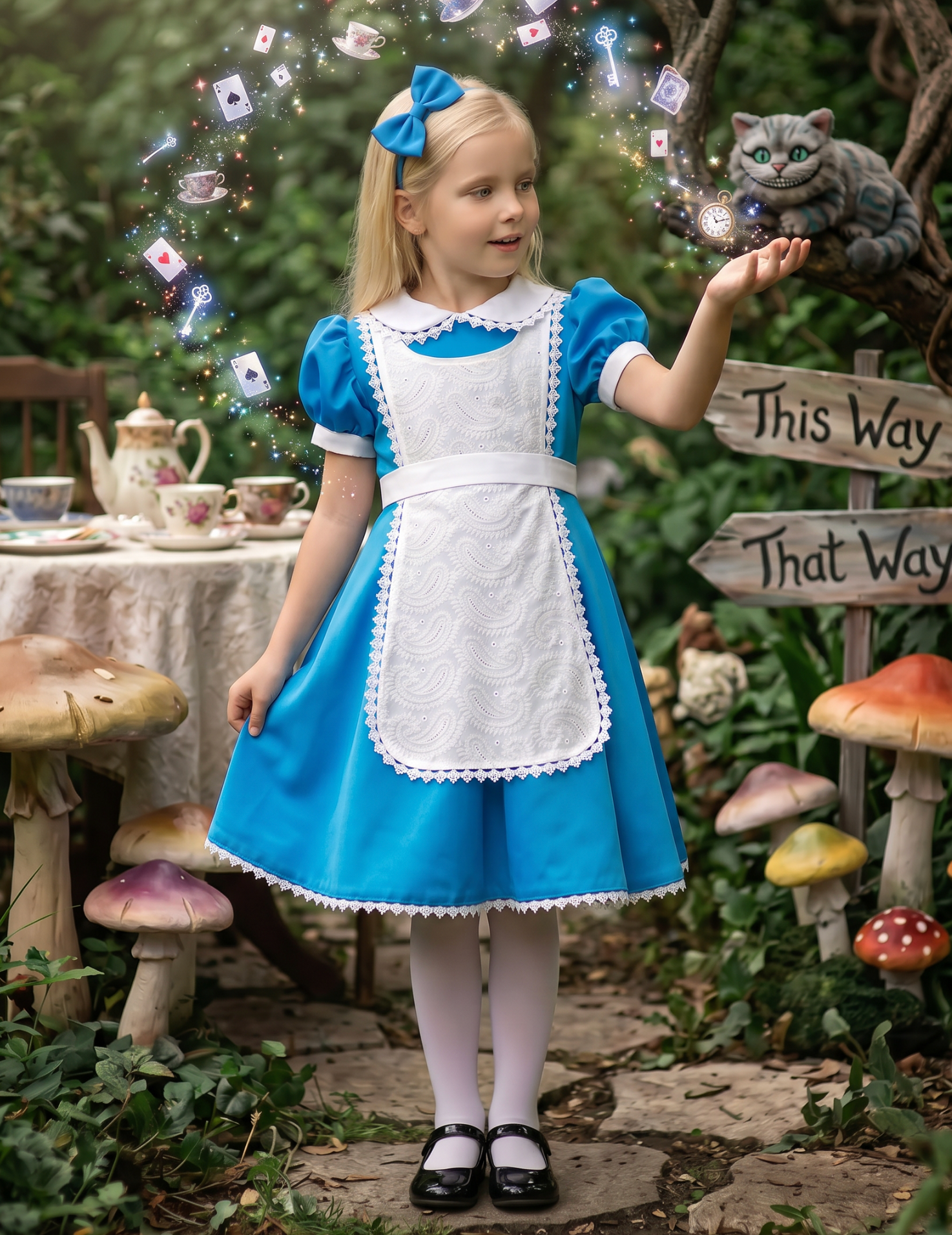 Alice in Wonderland Costume 5