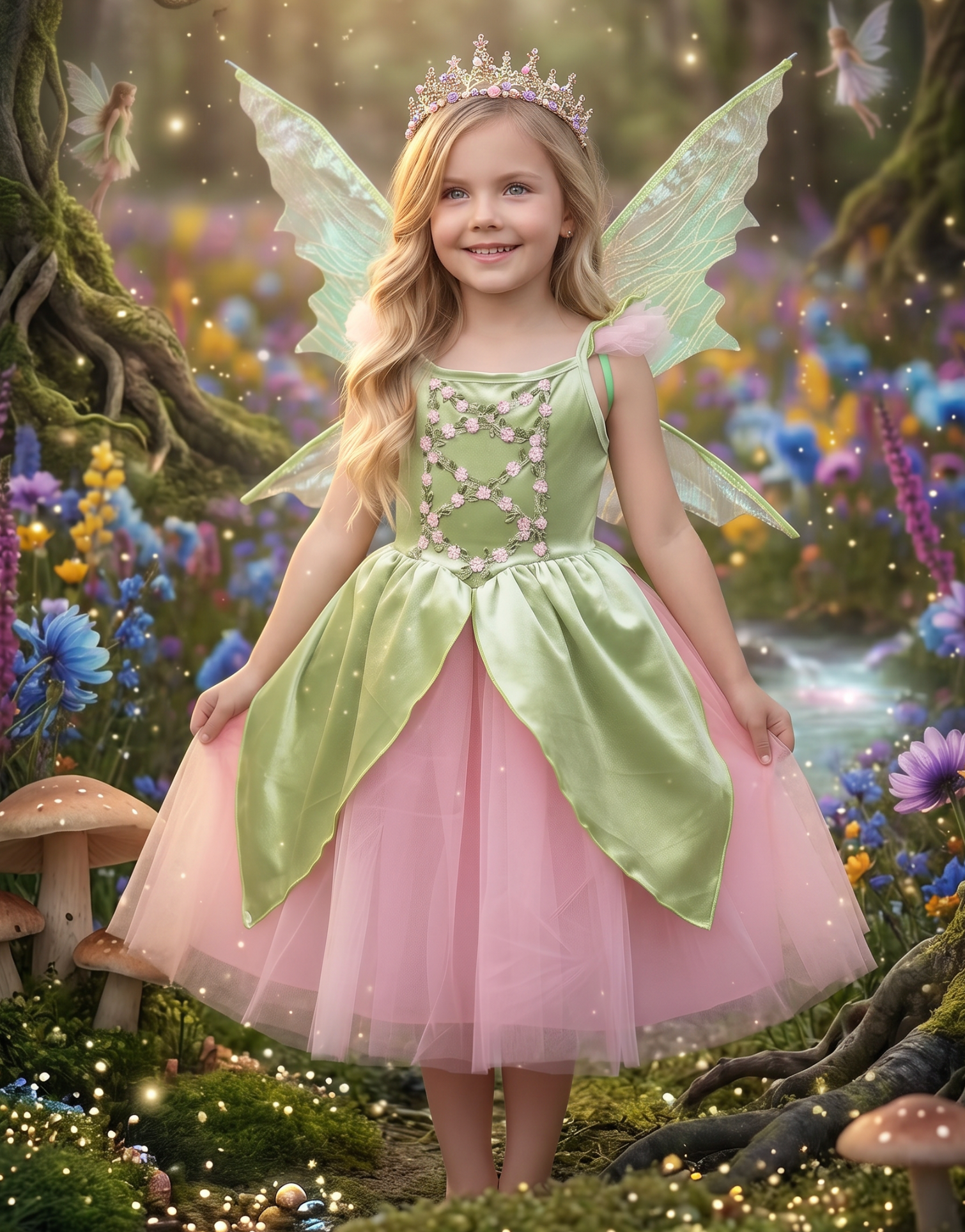The Fanciful Fairy Dress & Wing Set 12 The Fanciful Fairy Dress & Wing Set 12
