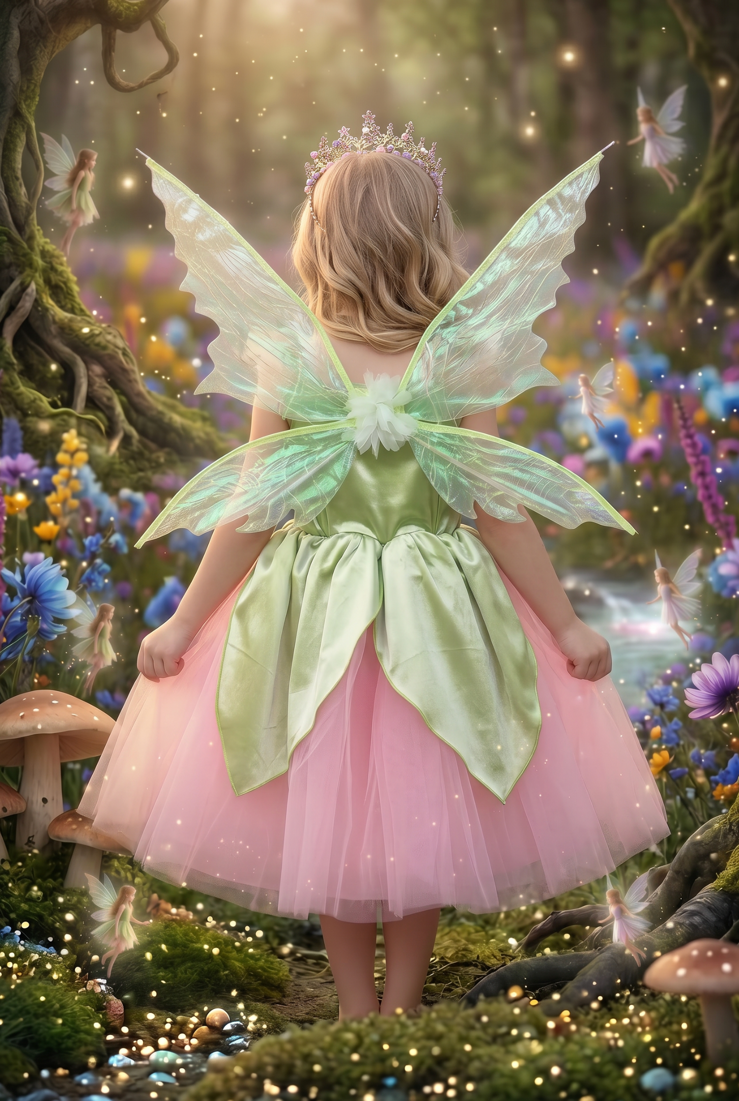 The Fanciful Fairy Dress & Wing Set 12 The Fanciful Fairy Dress & Wing Set 12