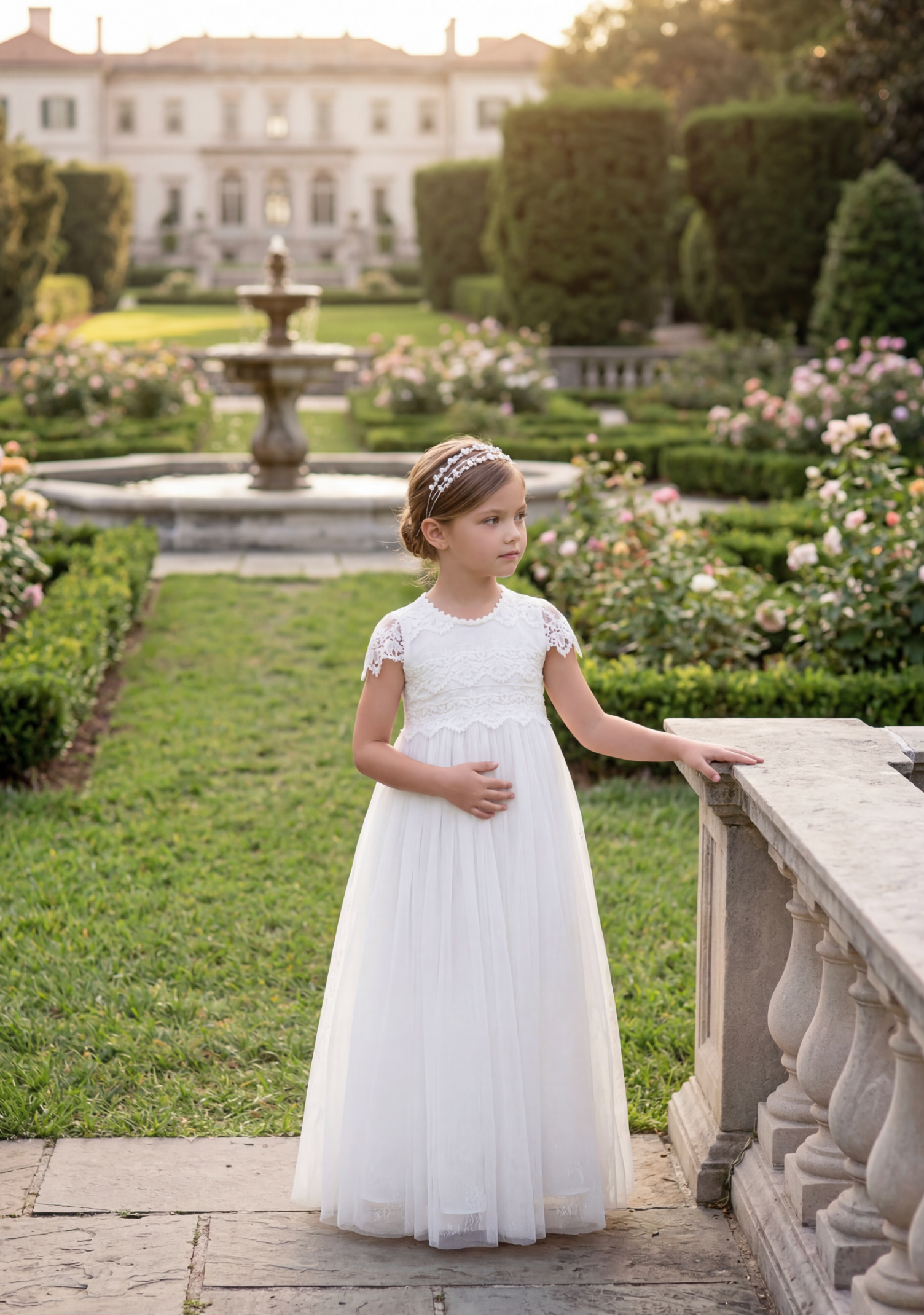 KATRINA GOWN WHITE
