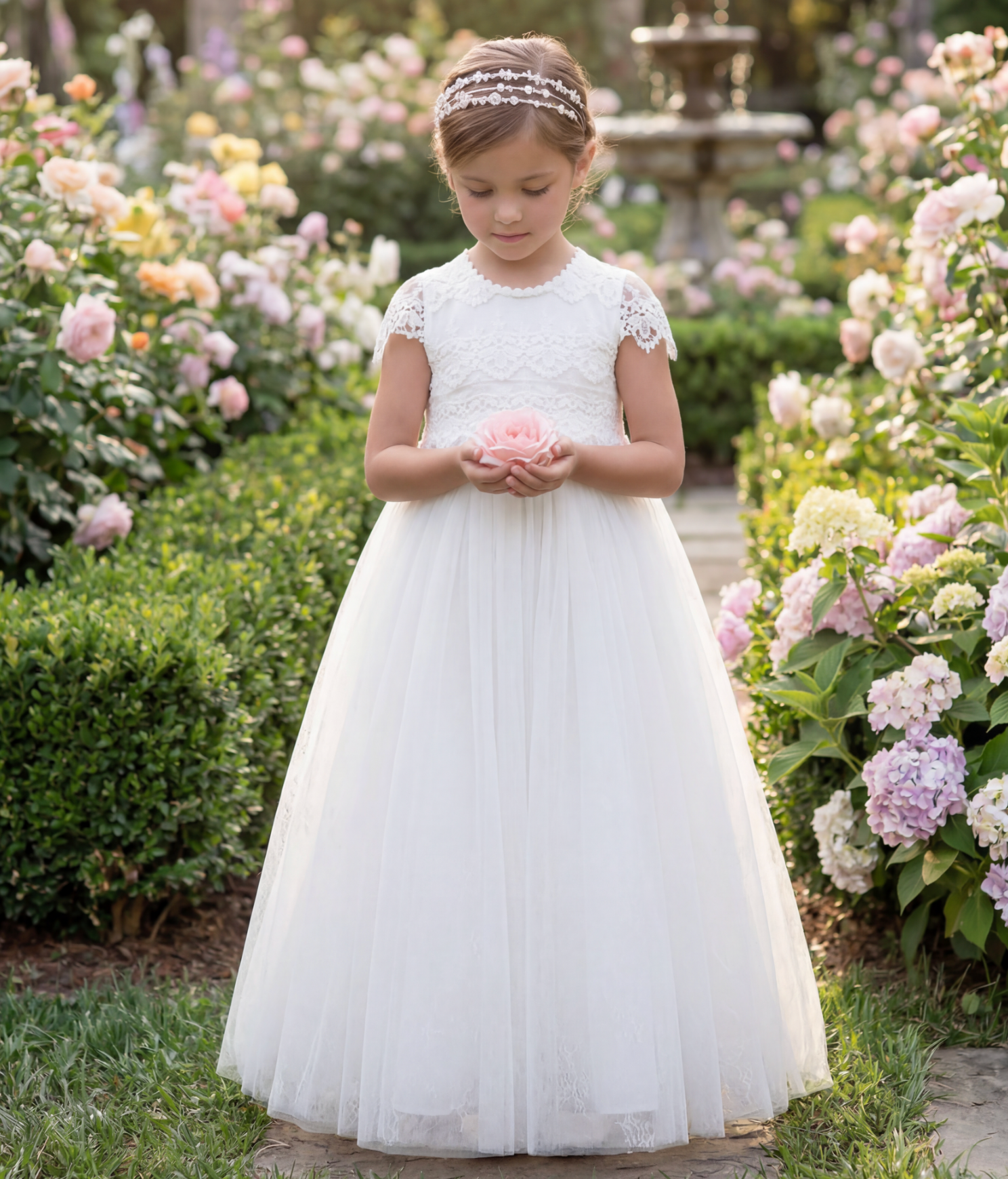 KATRINA GOWN WHITE