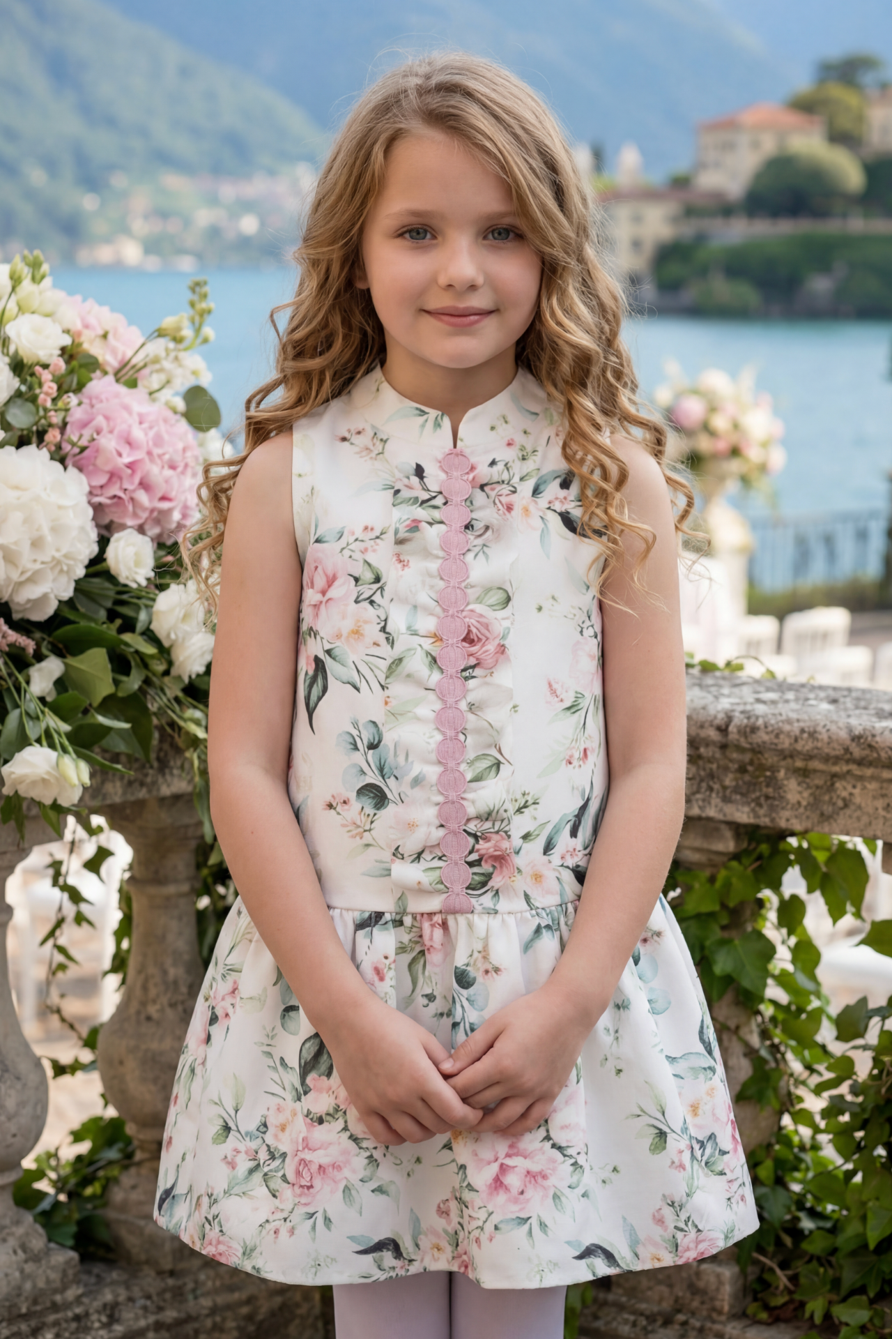 ADA DRESS IVORY FLORAL