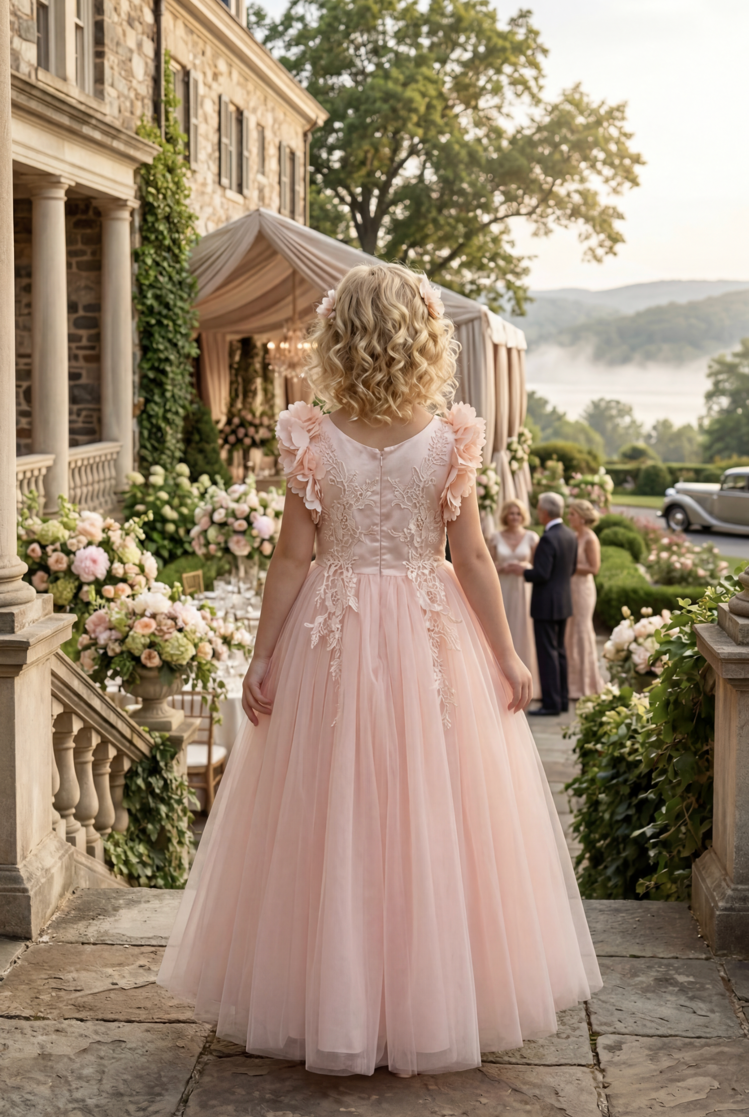 BIANCA GOWN PEACHY PINK