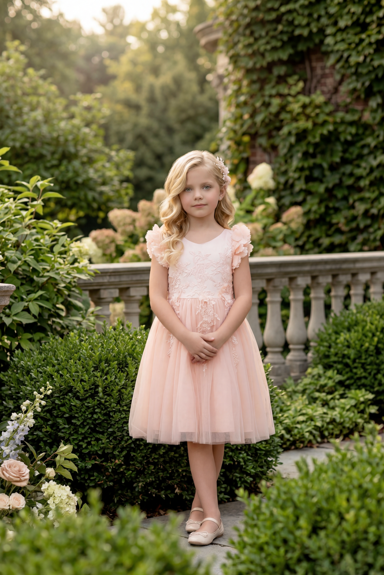 BIANCA DRESS PEACHY PINK